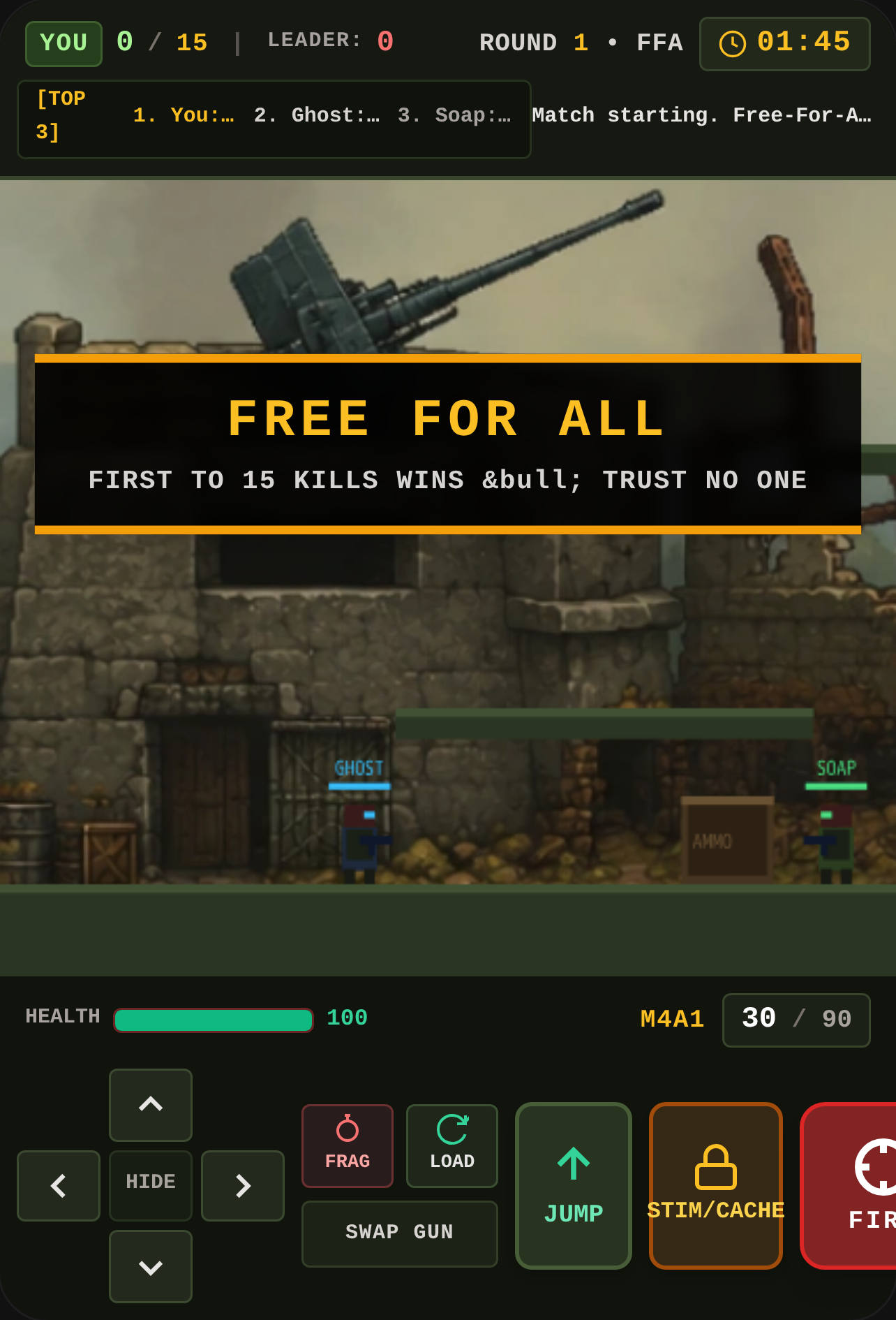 Call of Duty 2D - Free For All cover