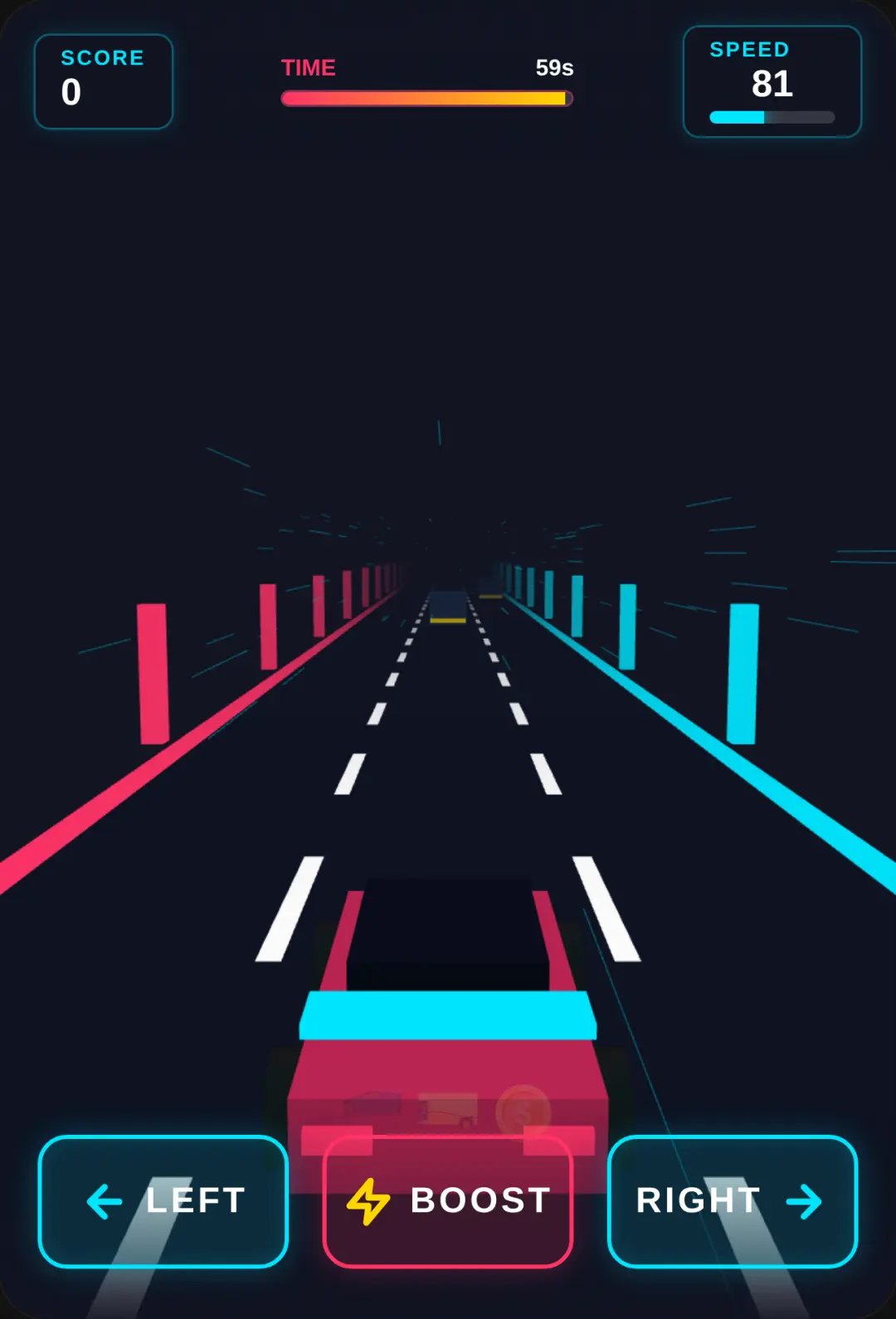 Neon Highway 3D cover