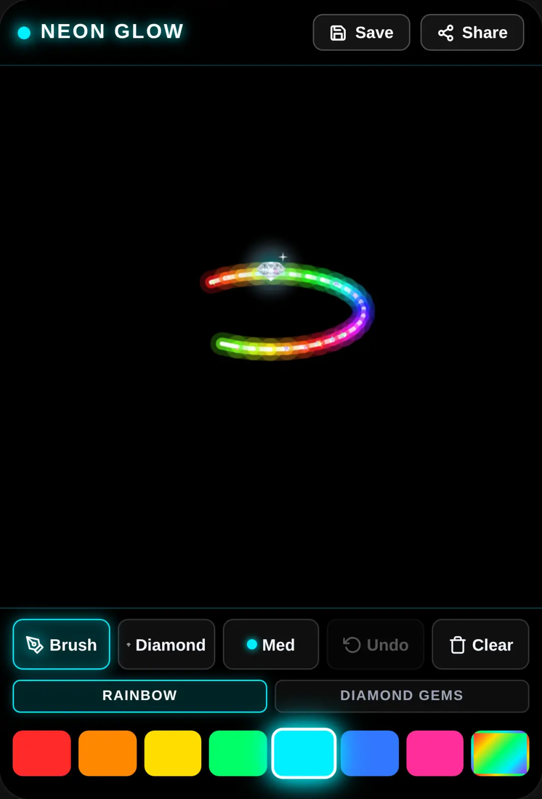 Neon Glow Drawing cover