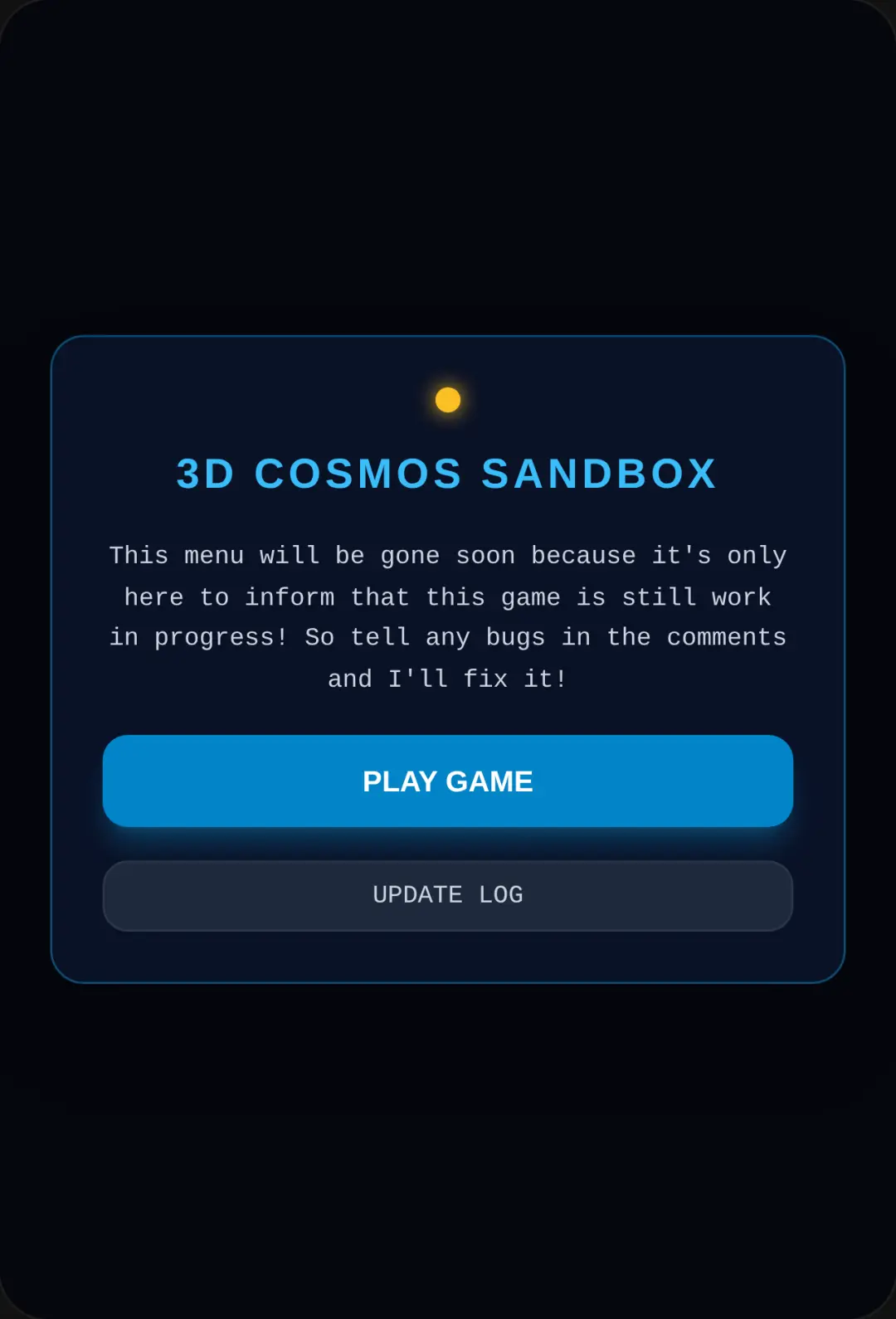 3D Cosmos Sandbox cover