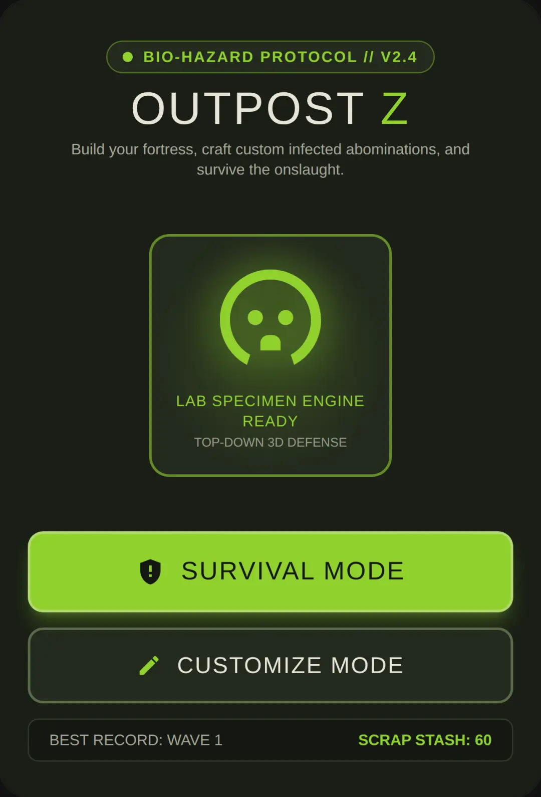 Outpost Z: 3D Zombie Survival & Lab cover
