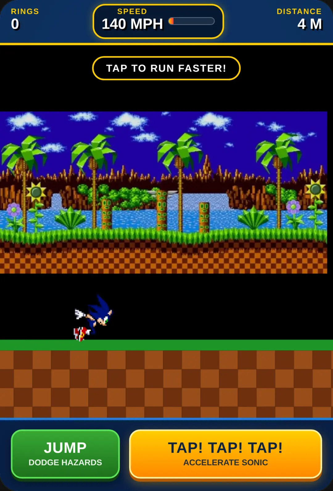 Sonic Tap Run cover