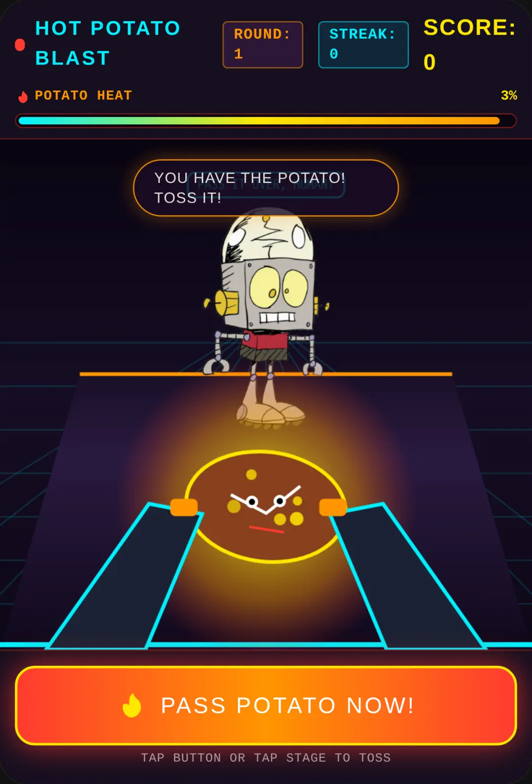 HOT POTATO BLAST cover
