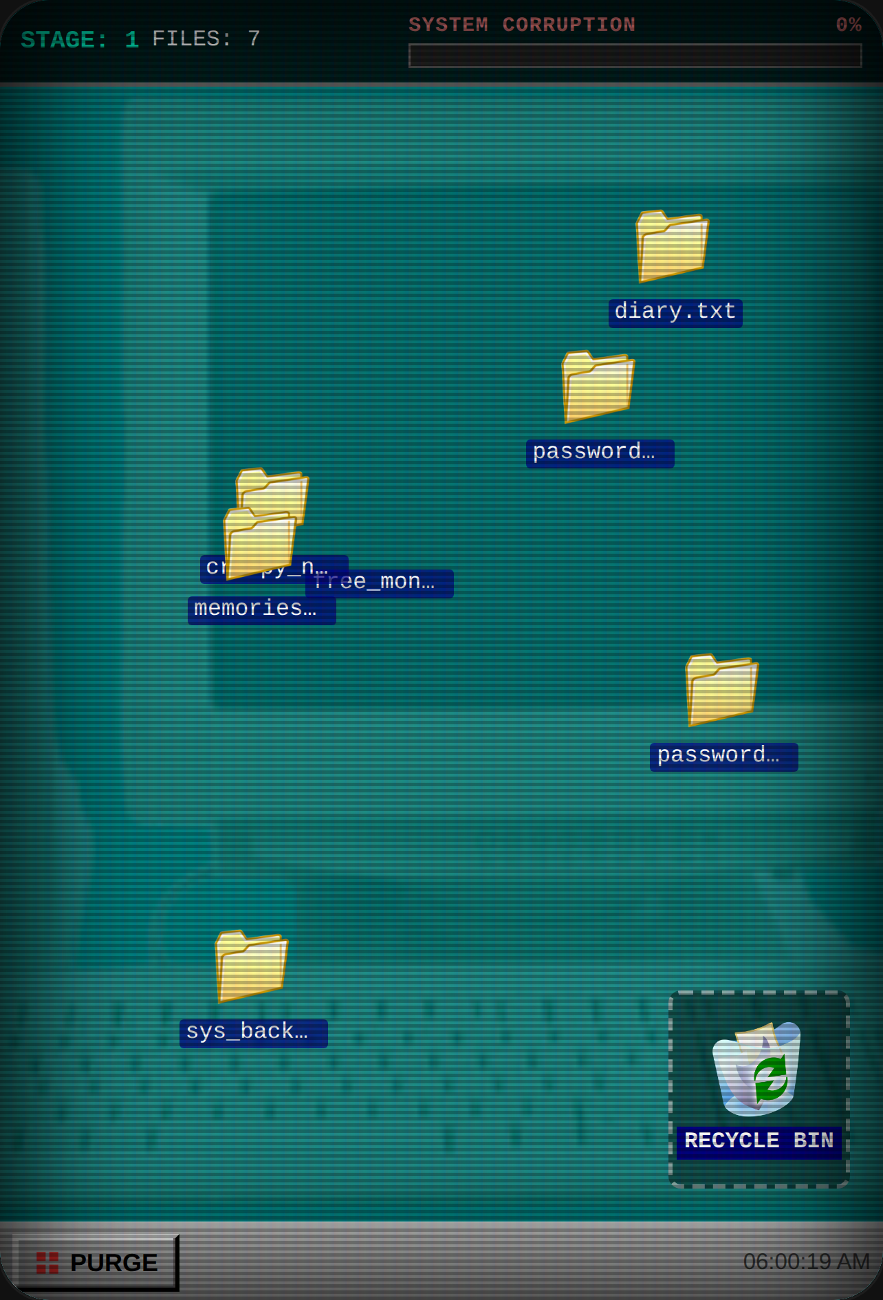 CORRUPT.OS // FILE PURGE cover