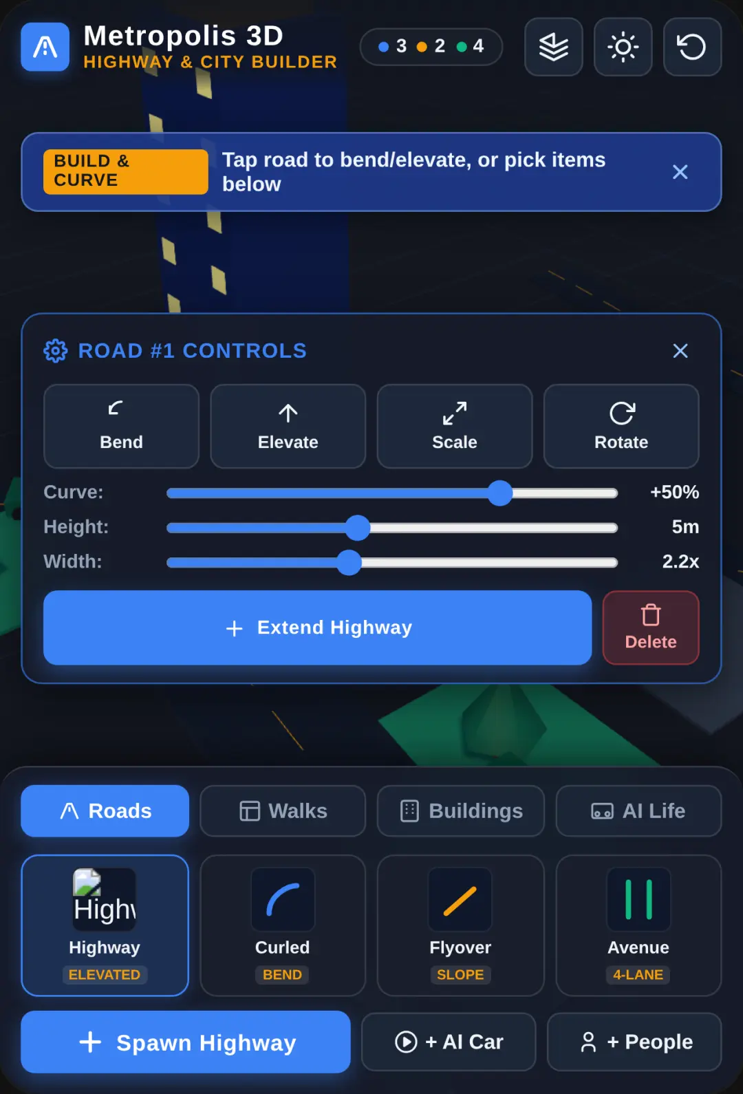Metropolis 3D - City and Highway Builder cover