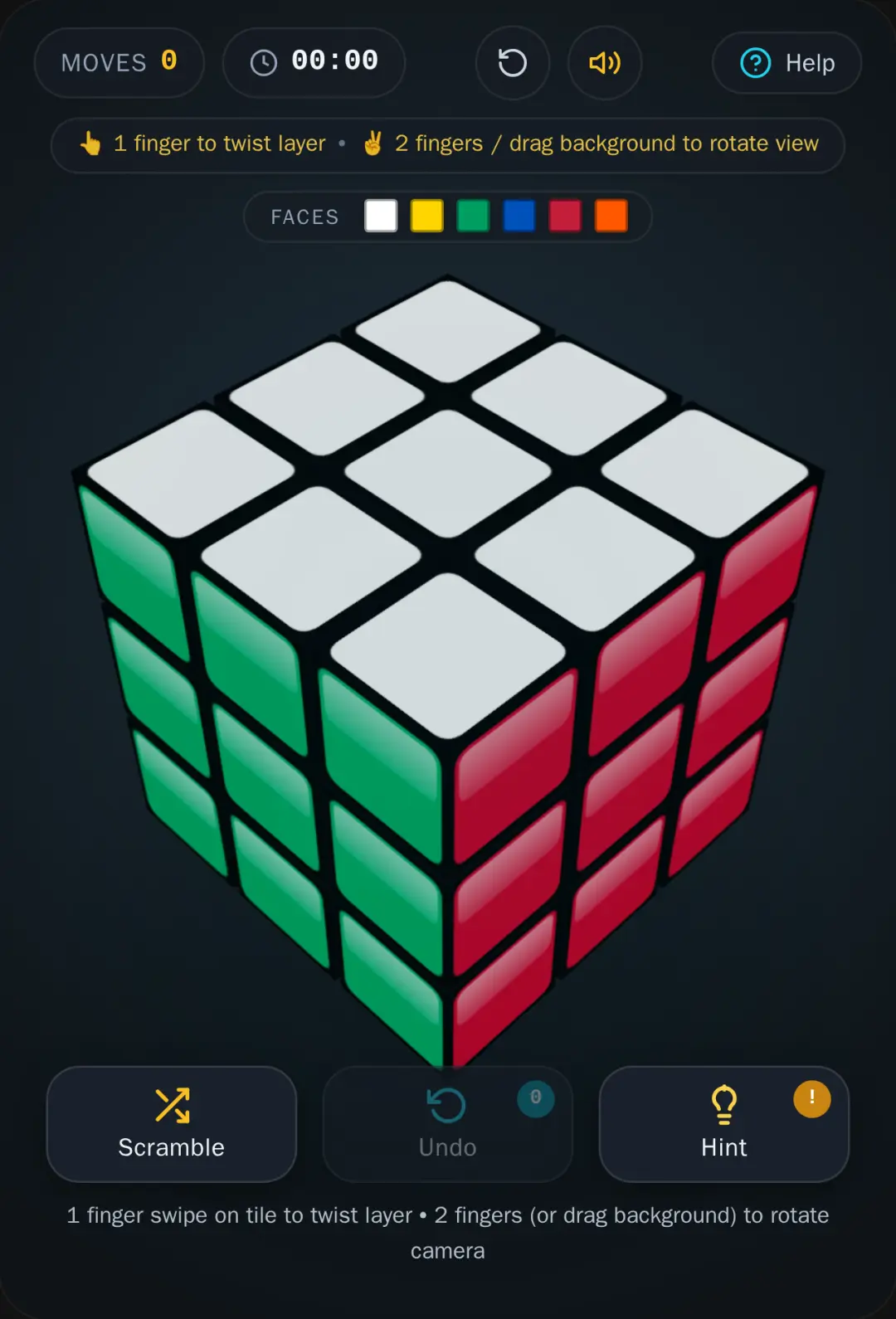 3D Rubik's Cube cover
