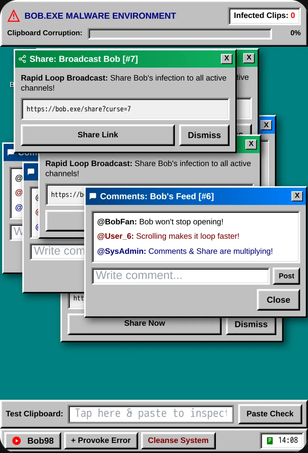 Evil Bob's System Errors cover