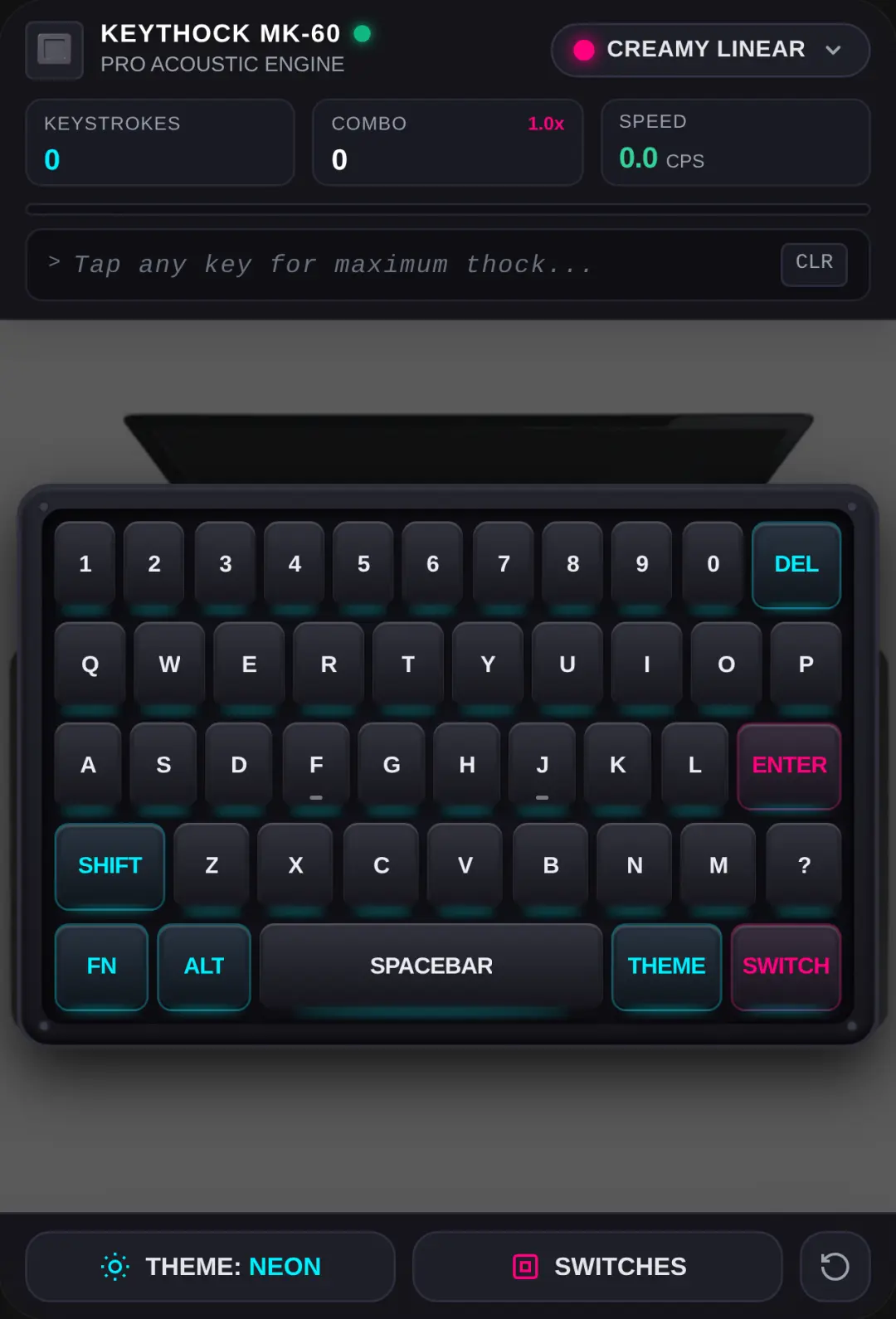 ASMR Satisfying Keyboard cover