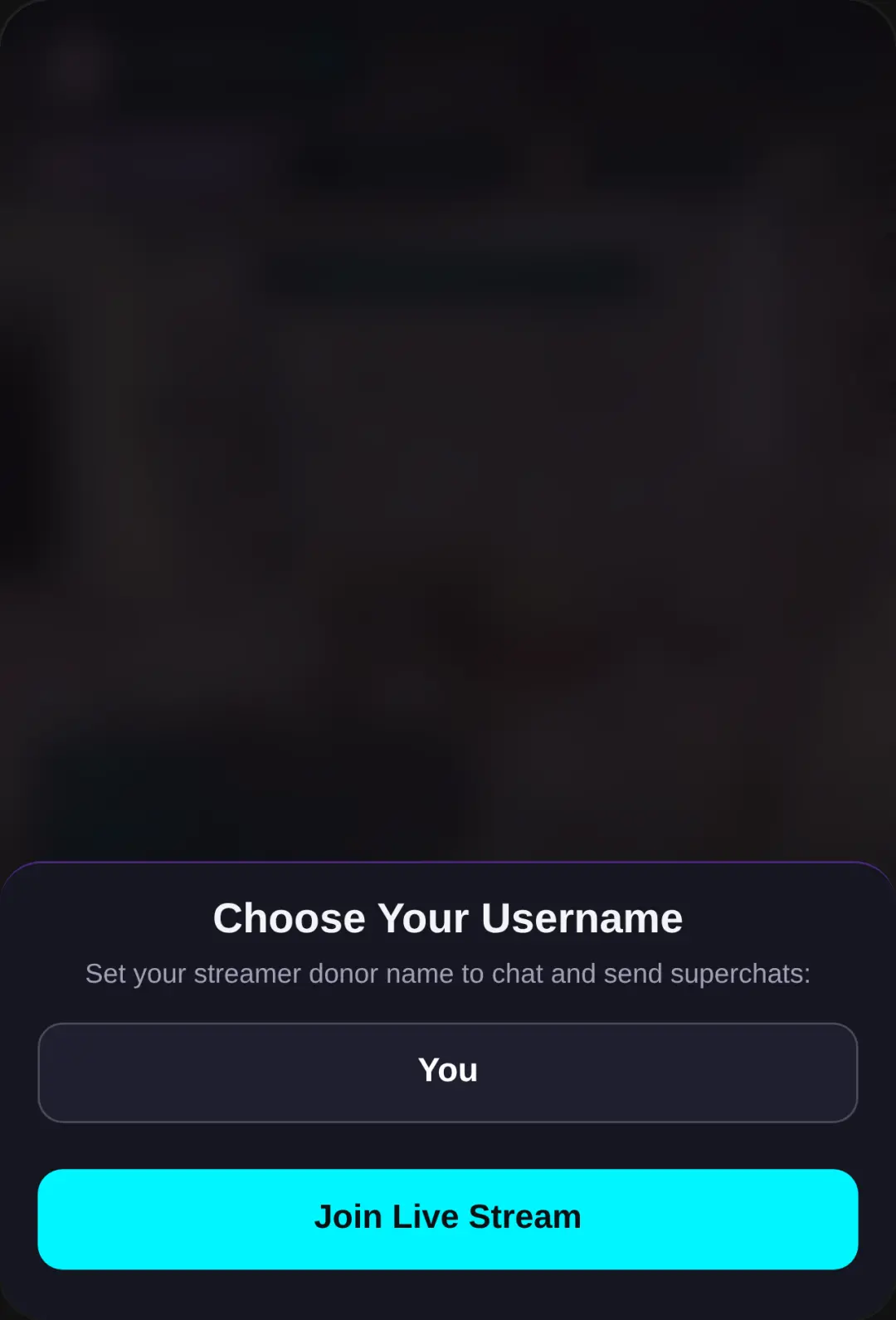 LiveStream Donator