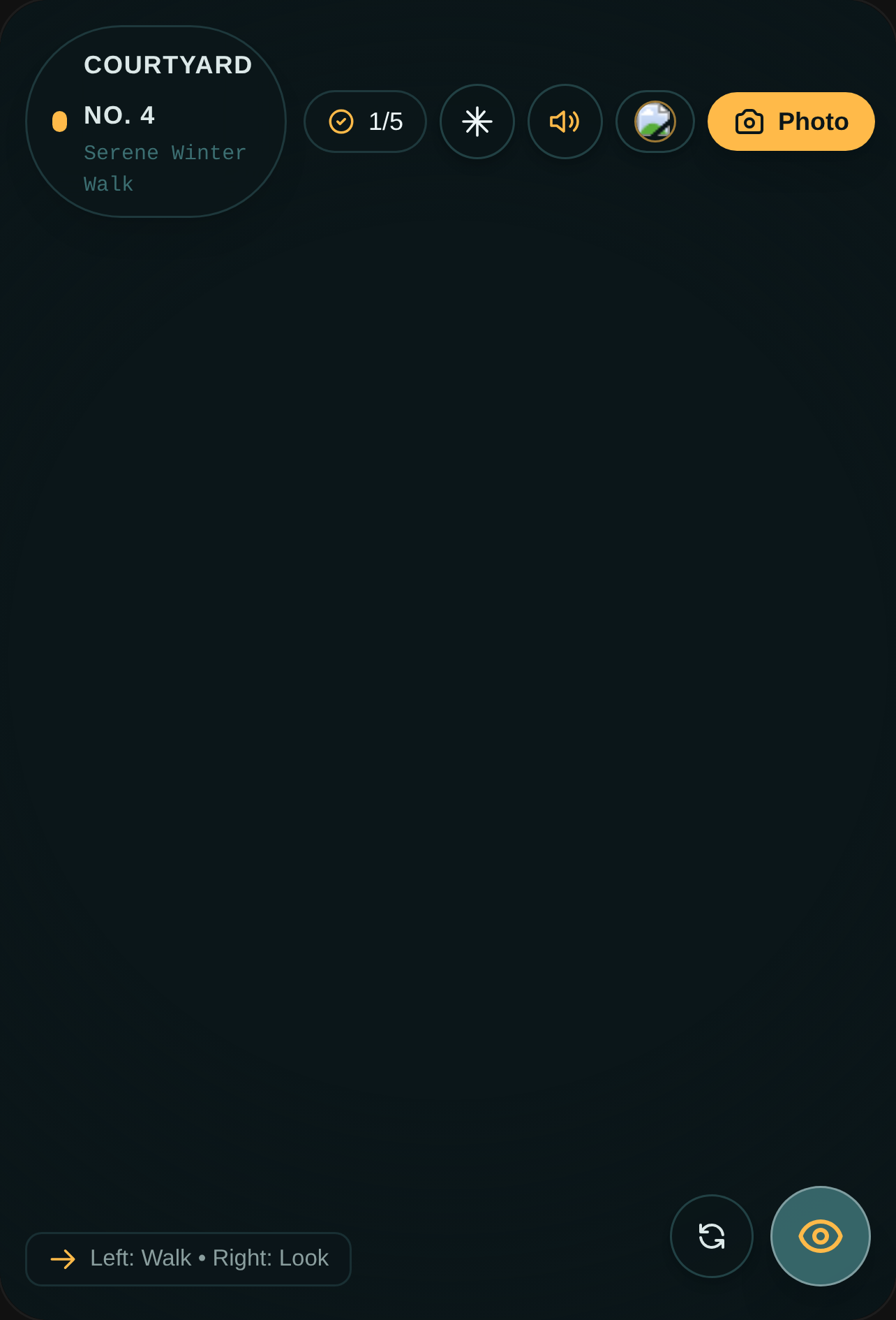 Quiet Winter Courtyard cover