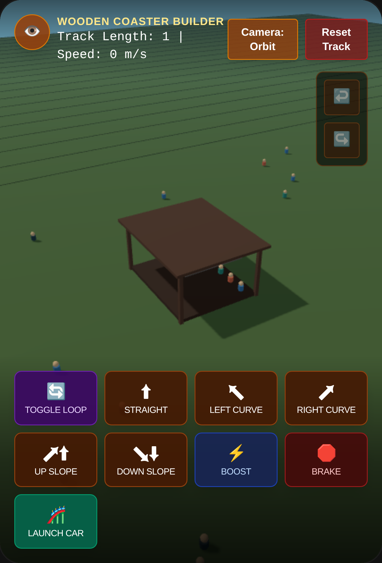 3D Wooden Roller Coaster Builder cover
