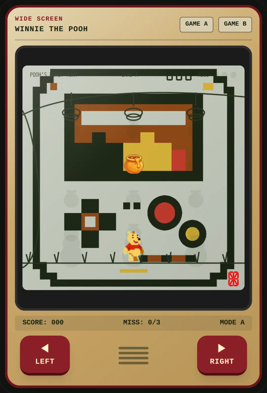 Winnie the Pooh - Game & Watch cover