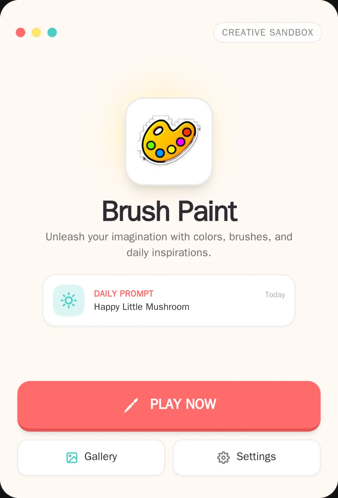 Brush Paint Create you painting cover