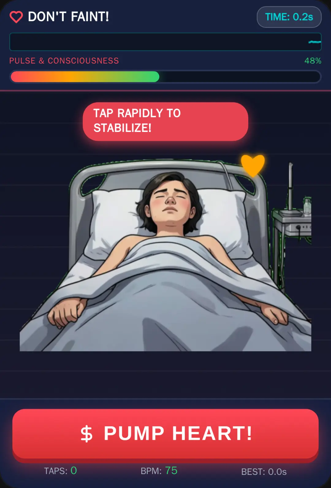 Don't Faint! Rapid Tap cover