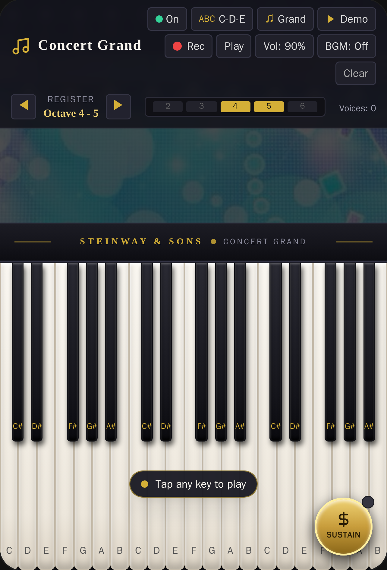 Concert Grand Piano cover
