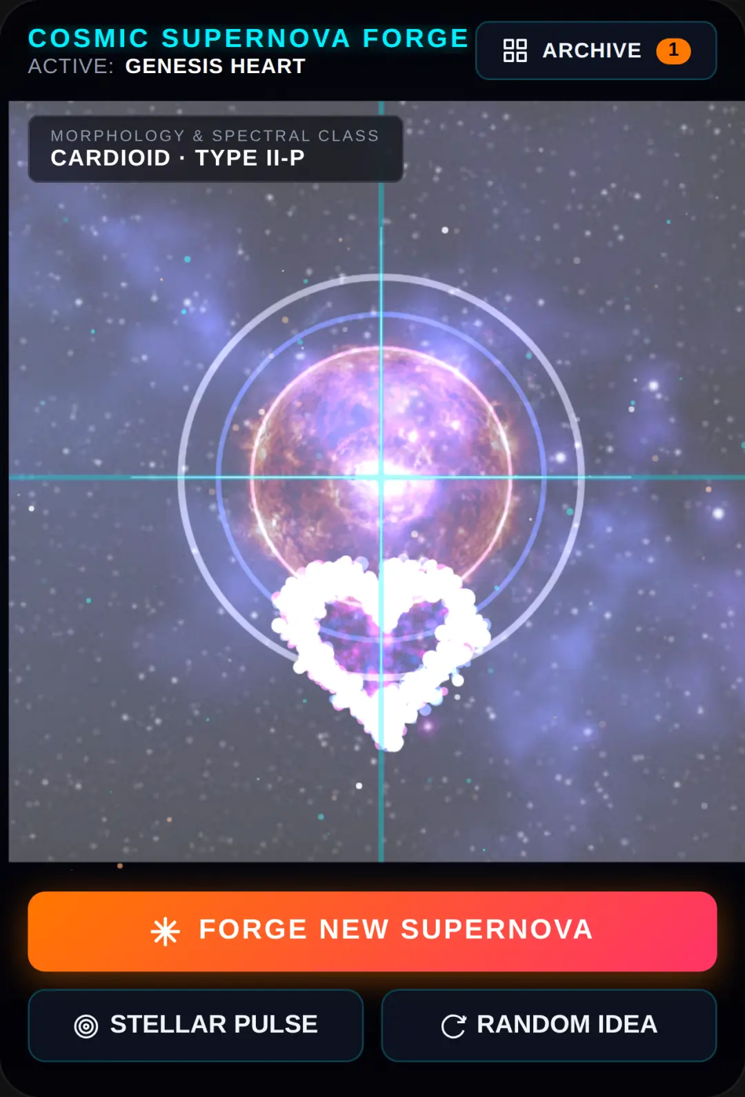 Cosmic Supernova Forge cover