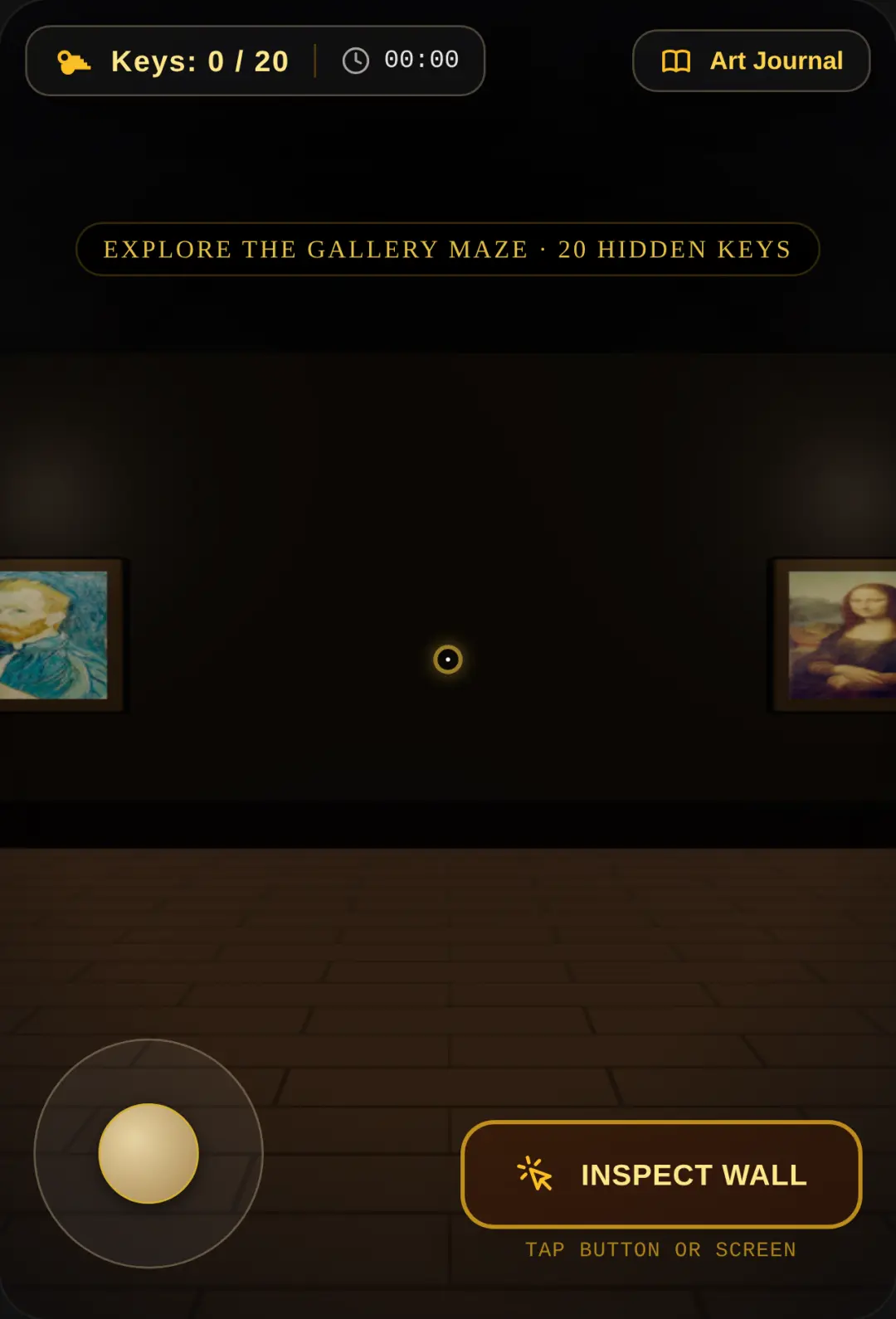 Art Gallery Maze: 20 Hidden Keys cover