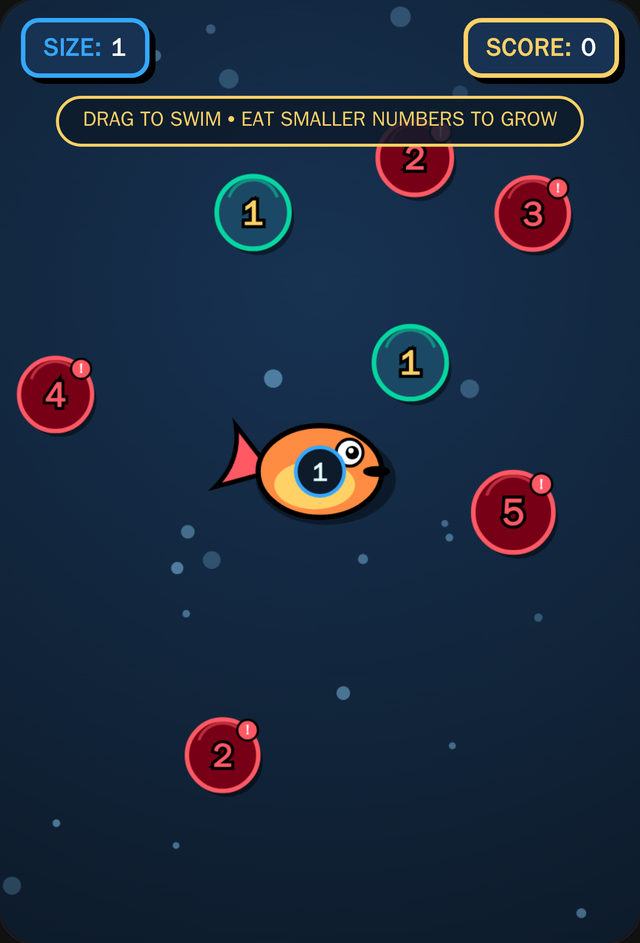 Number Fish: Eat & Grow cover