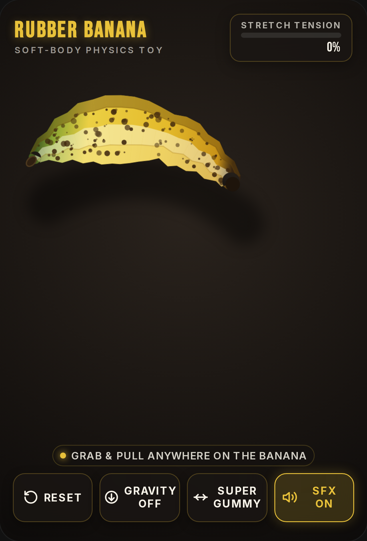 Realistic Stretchy Banana cover