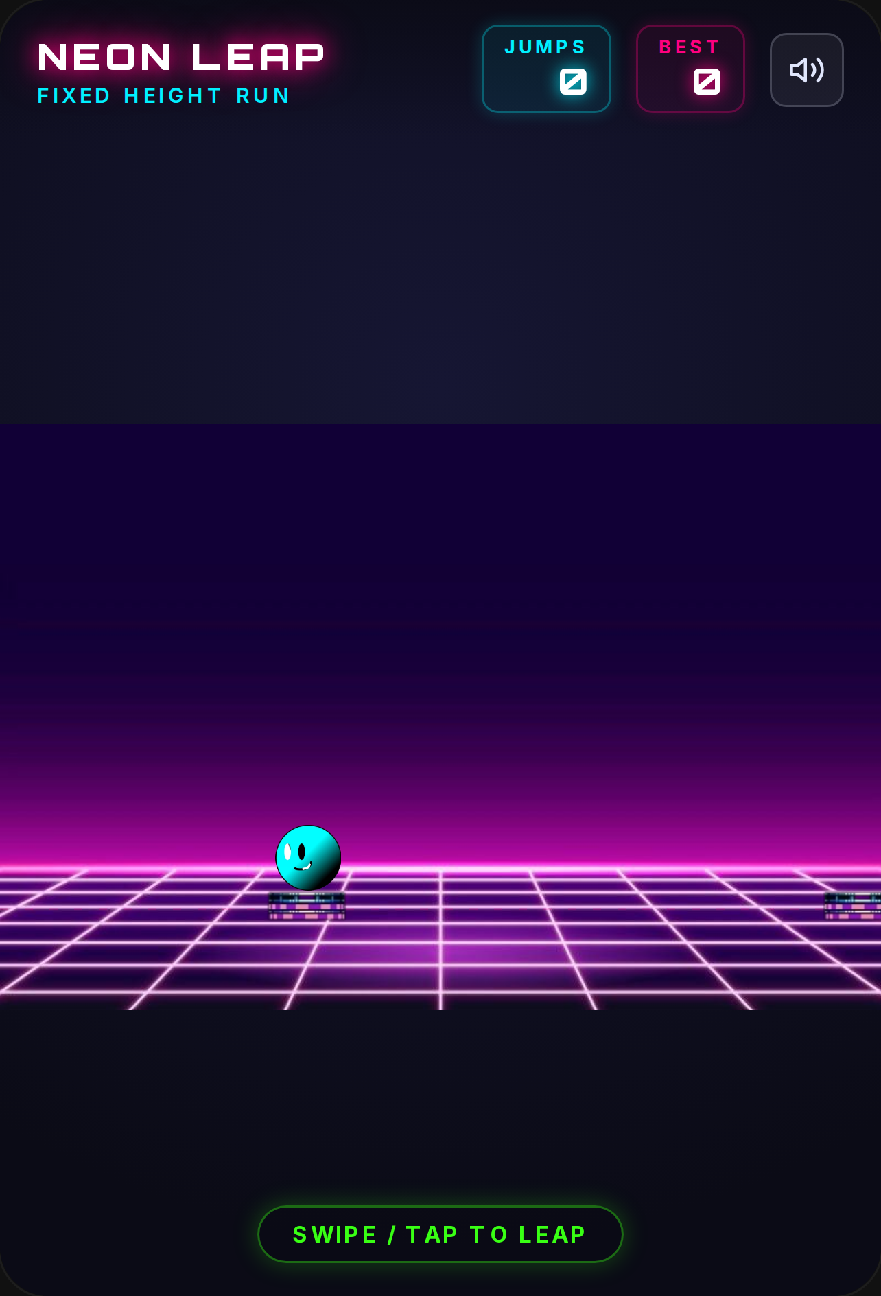 Neon Leap - Precision Ball Jump cover
