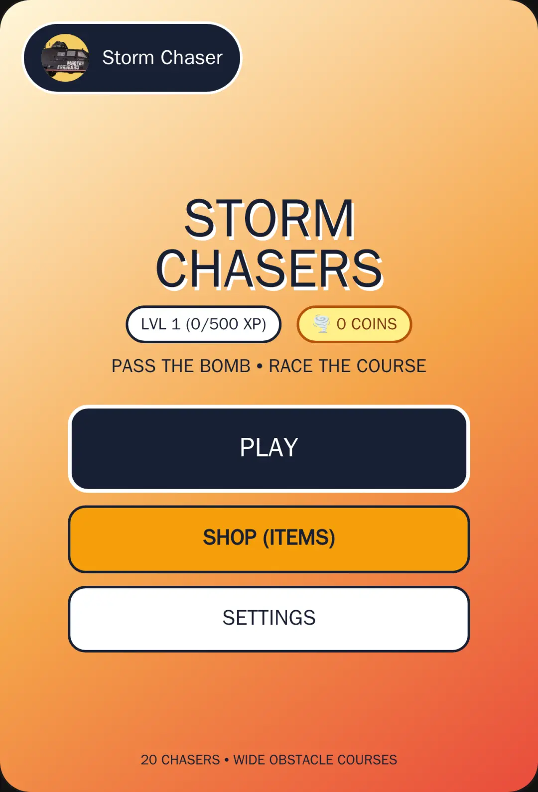 Storm Chasers: Pass The Bomb cover