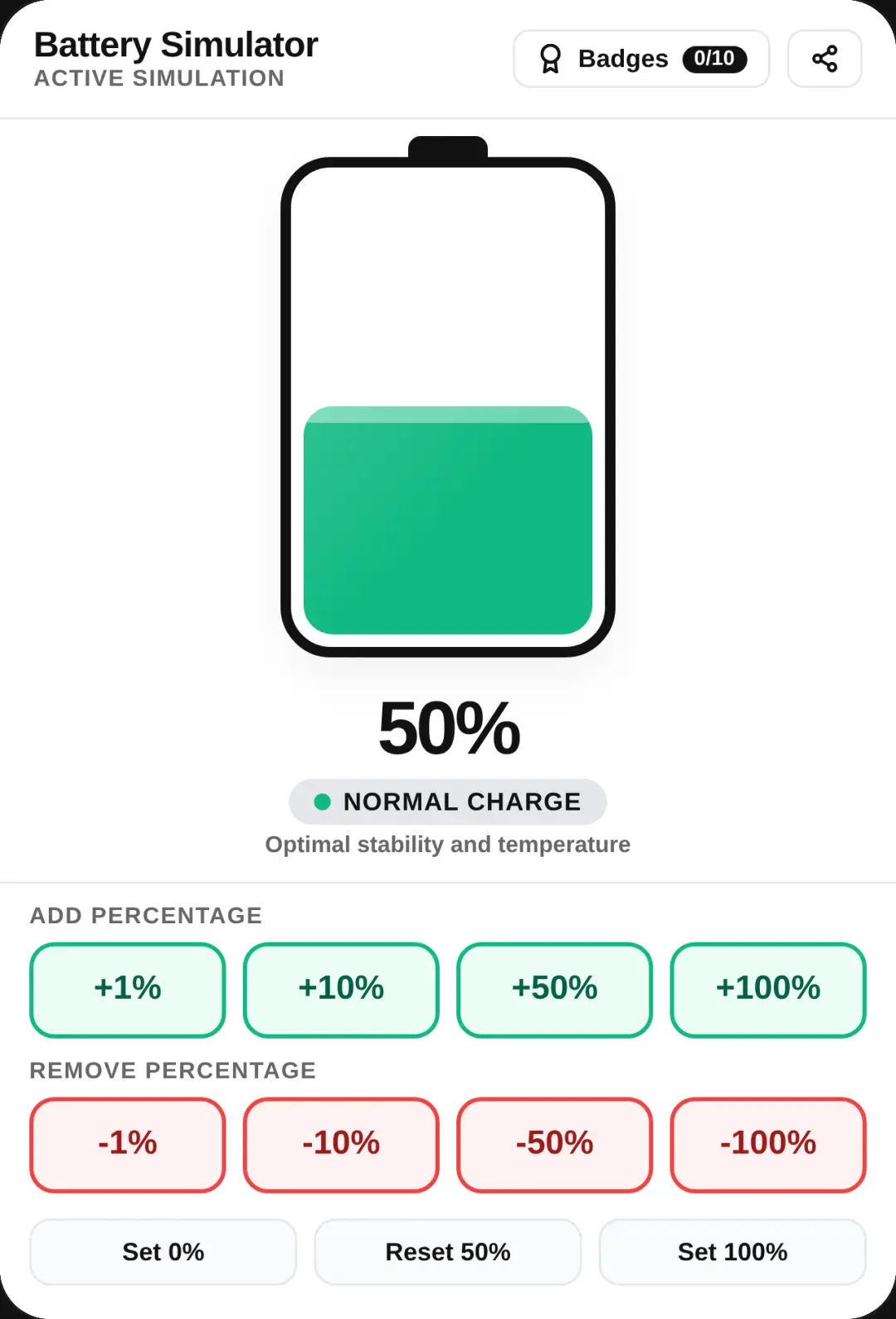 Battery Simulator
