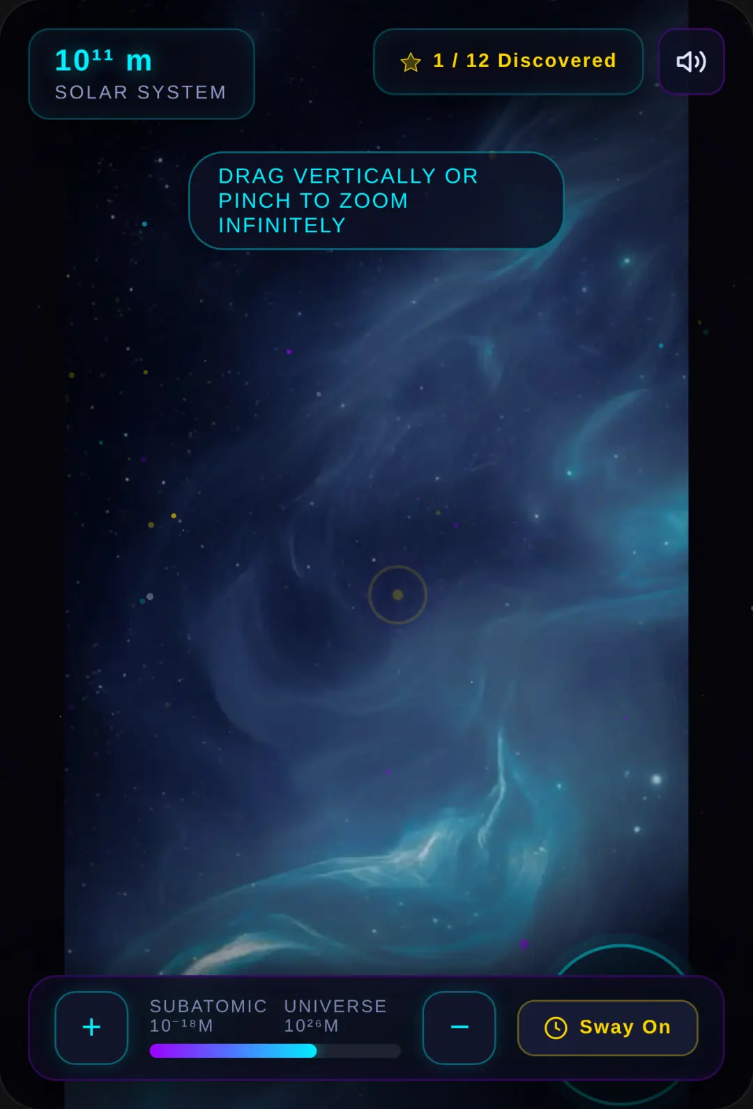 Cosmic Infinity — Zen Space Zoom cover