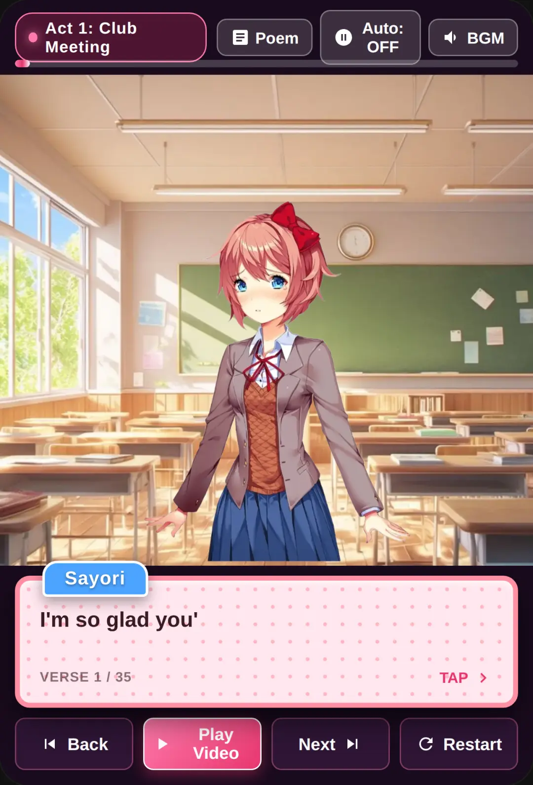 Doki Doki Literature Club - Musical Scene cover