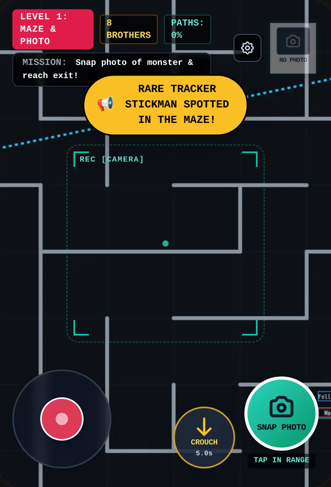 Eight Stickmen: The Maze Monster remake with new level cover