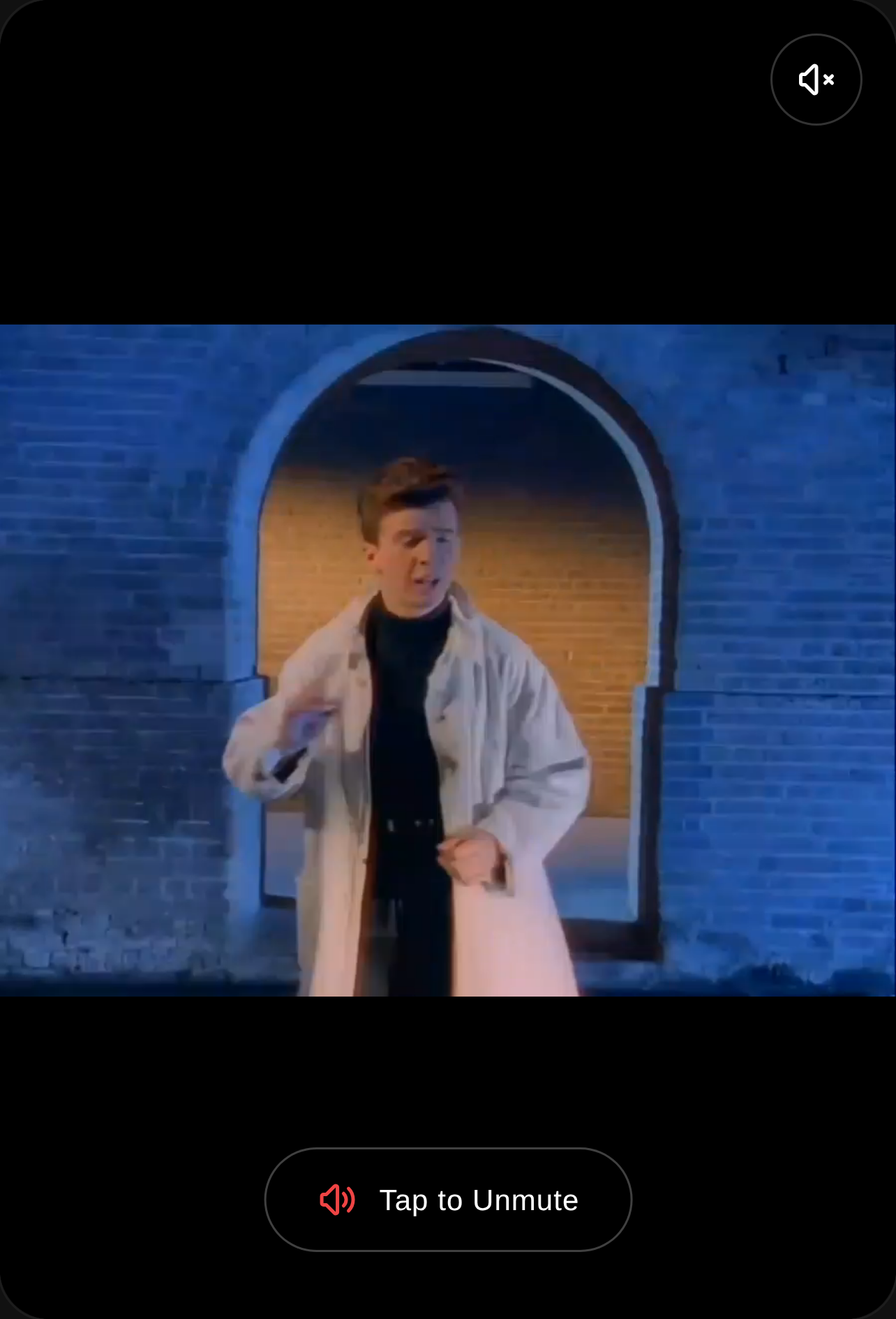 Rickroll cover