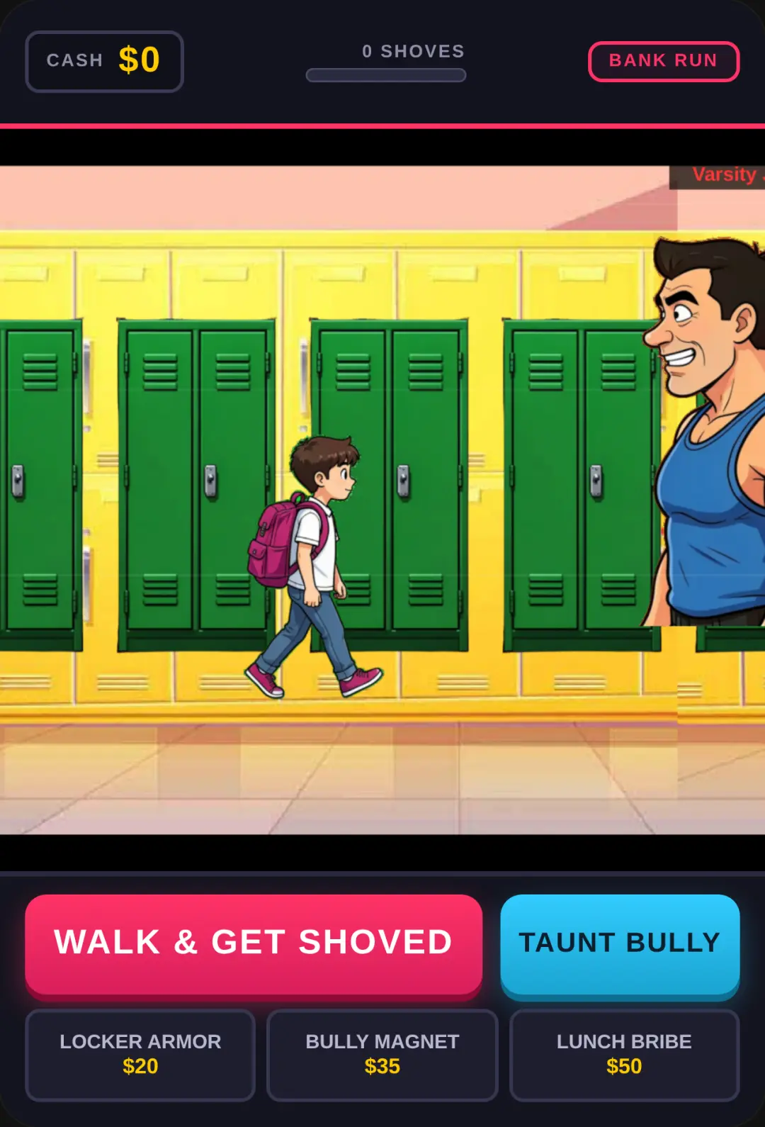 Locker Slam: Bully Cash Rush cover