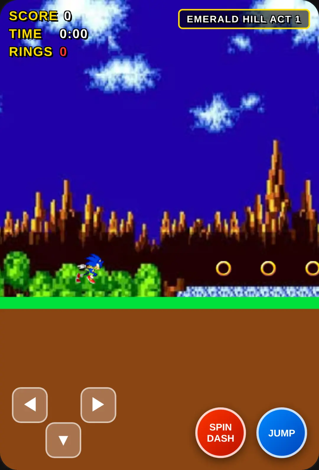 Sonic the Hedgehog 2 - Emerald Hill Zone cover
