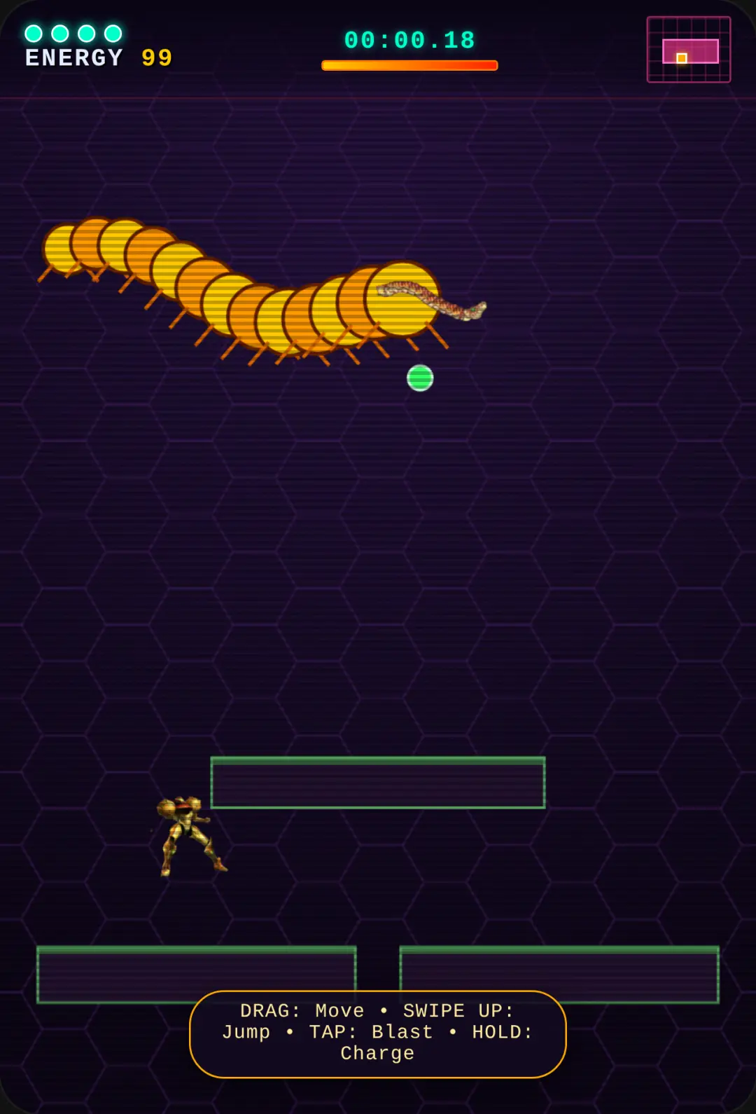 Super Metroid Ruins - Crateria Boss Encounter cover