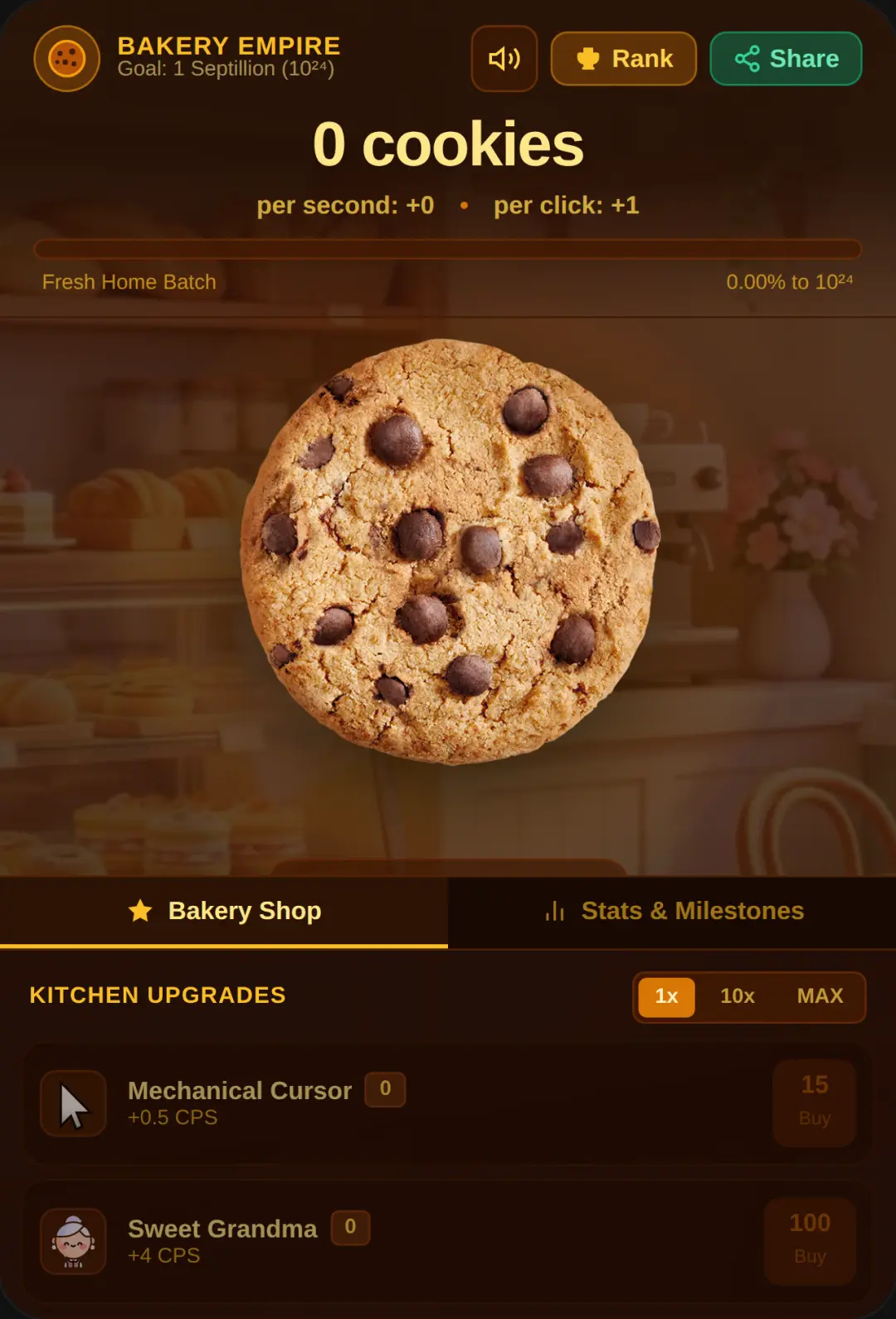 Cookie Clicker cover