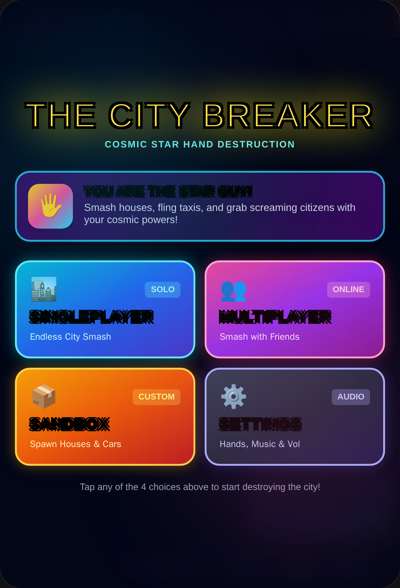 Cosmic Hand: City Breaker cover