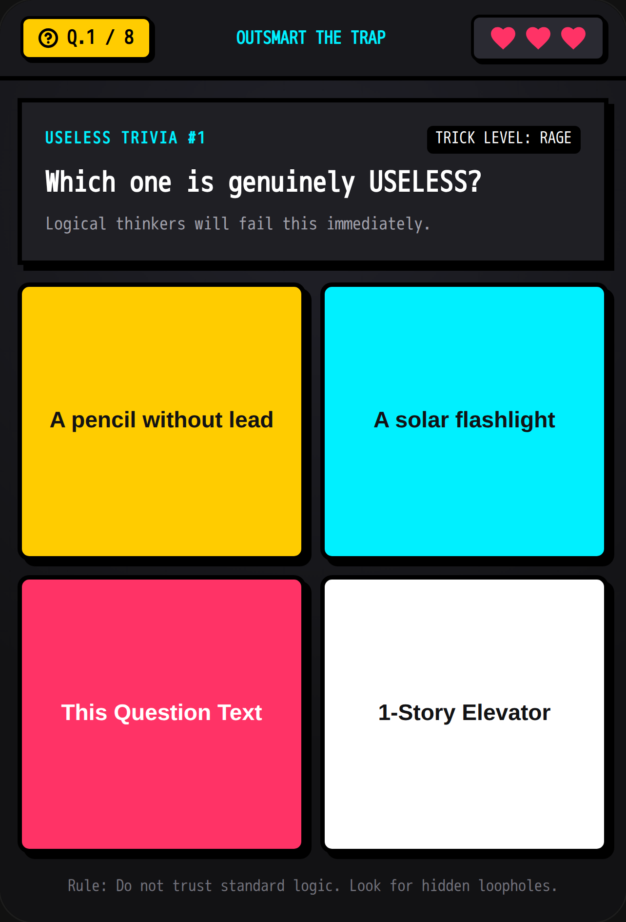 The Impossible Quiz cover