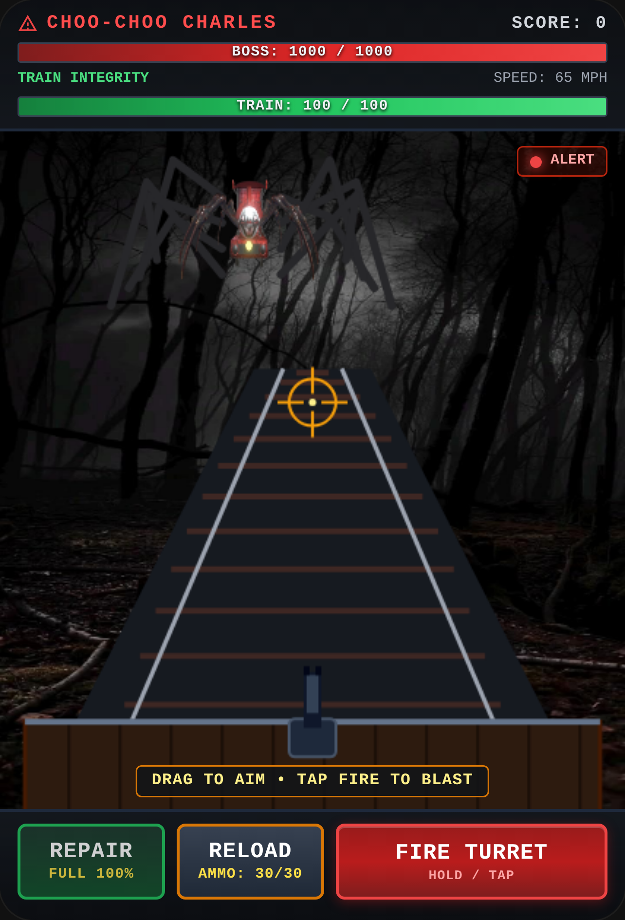 CHOO-CHOO SHOWDOWN put choo-choo Charles death at the ending cover