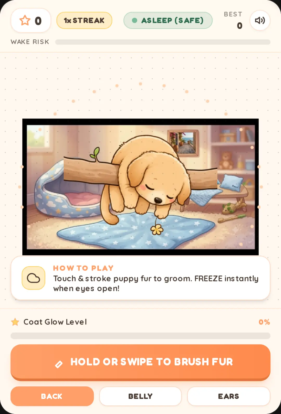Sleepy Pup Fur Grooming cover