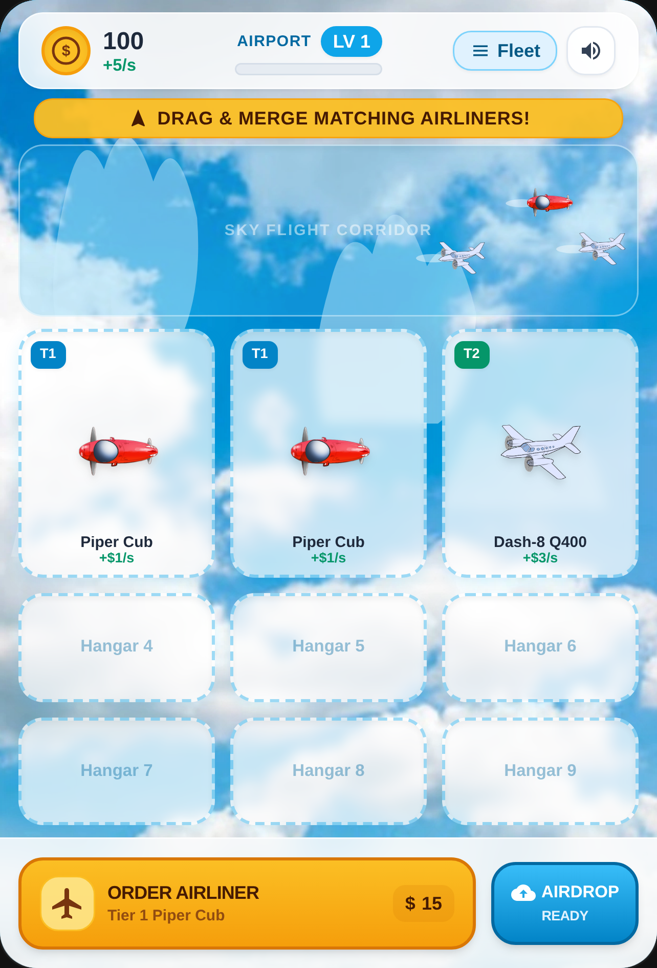 Skyline Merge: Airliner Tycoon cover