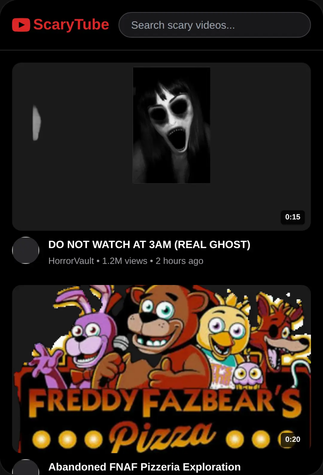 ScaryTube Simulator cover