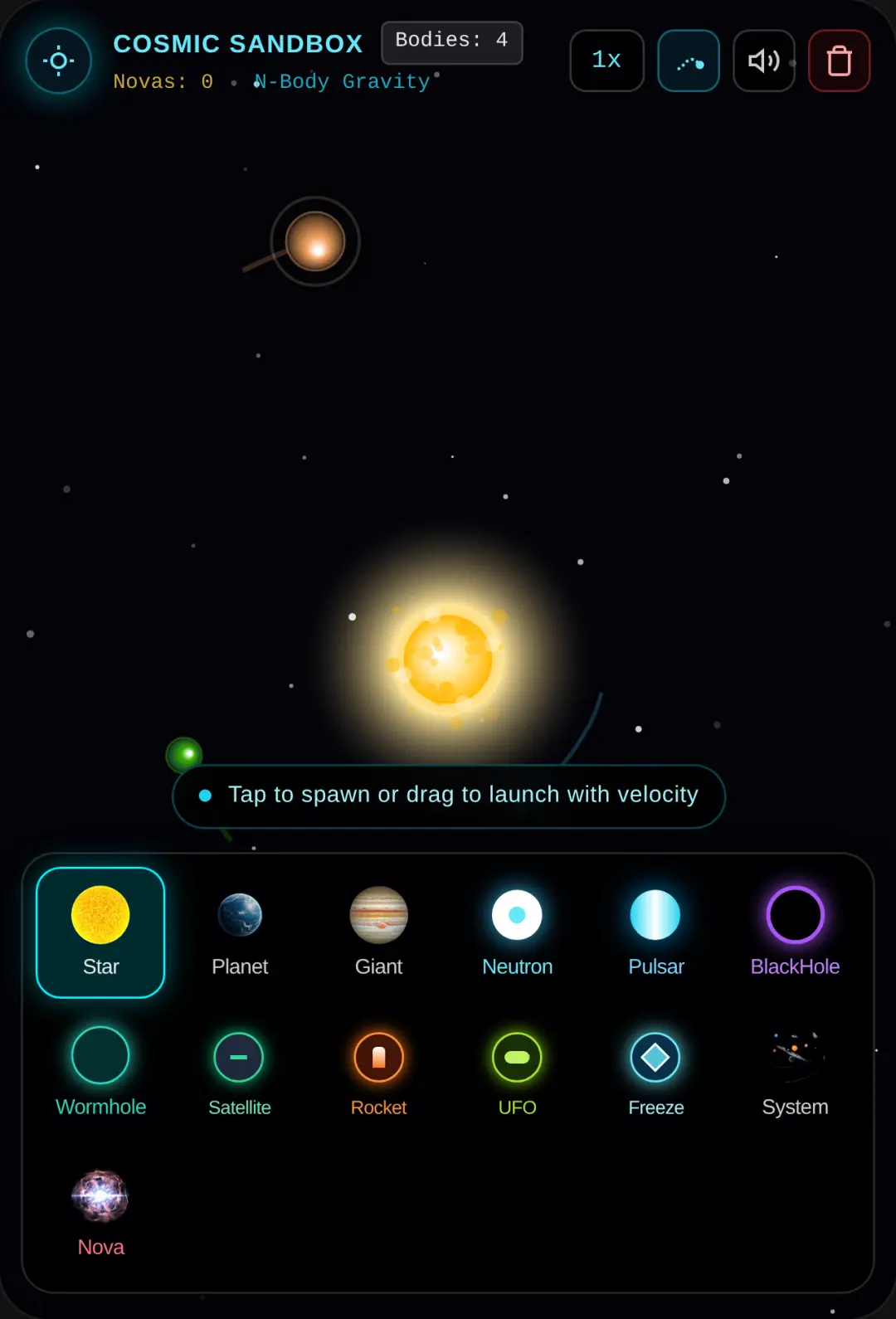 Cosmic Sandbox - Universe Simulator cover