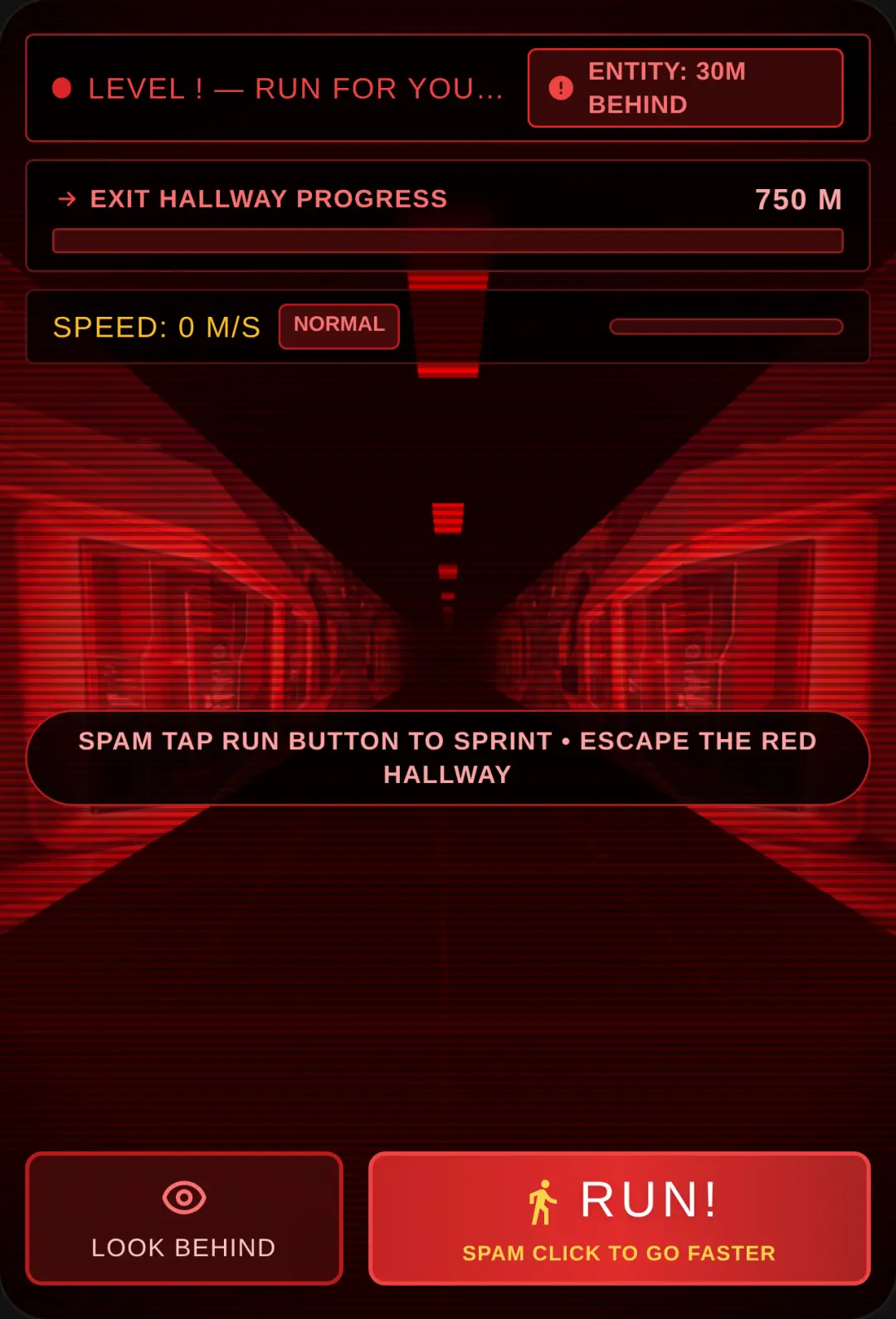 THE BACKROOMS - LEVEL ! (RUN) cover