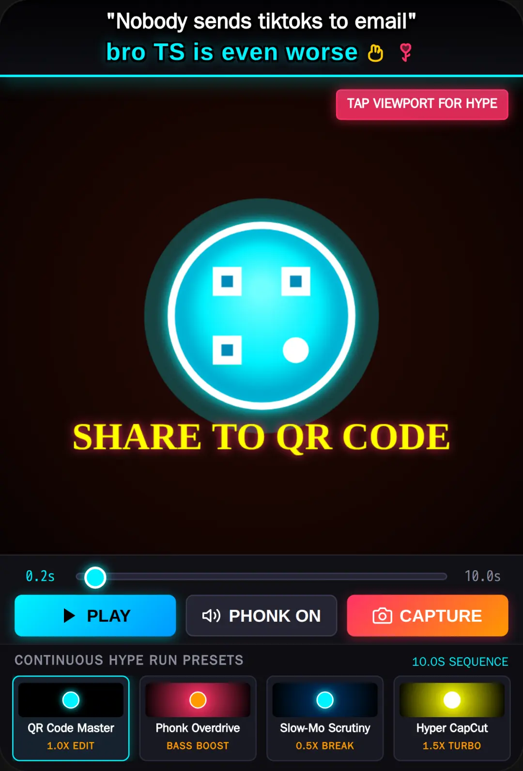 bro who share to qr code cover