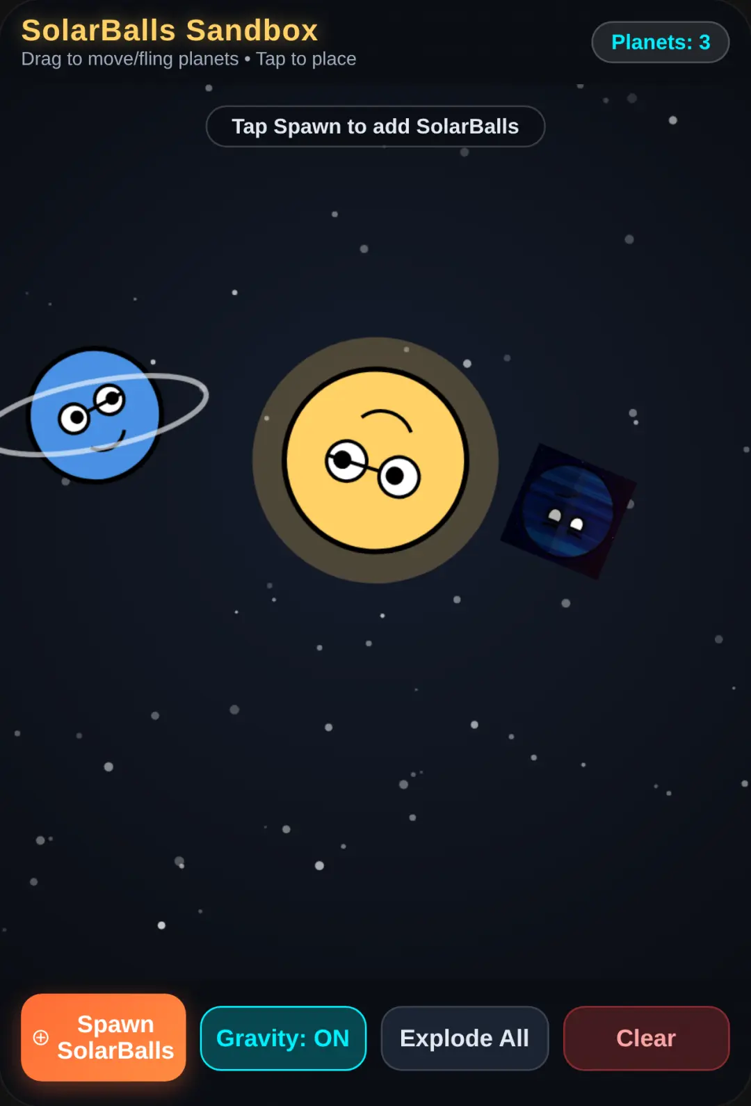 SolarBalls Sandbox cover
