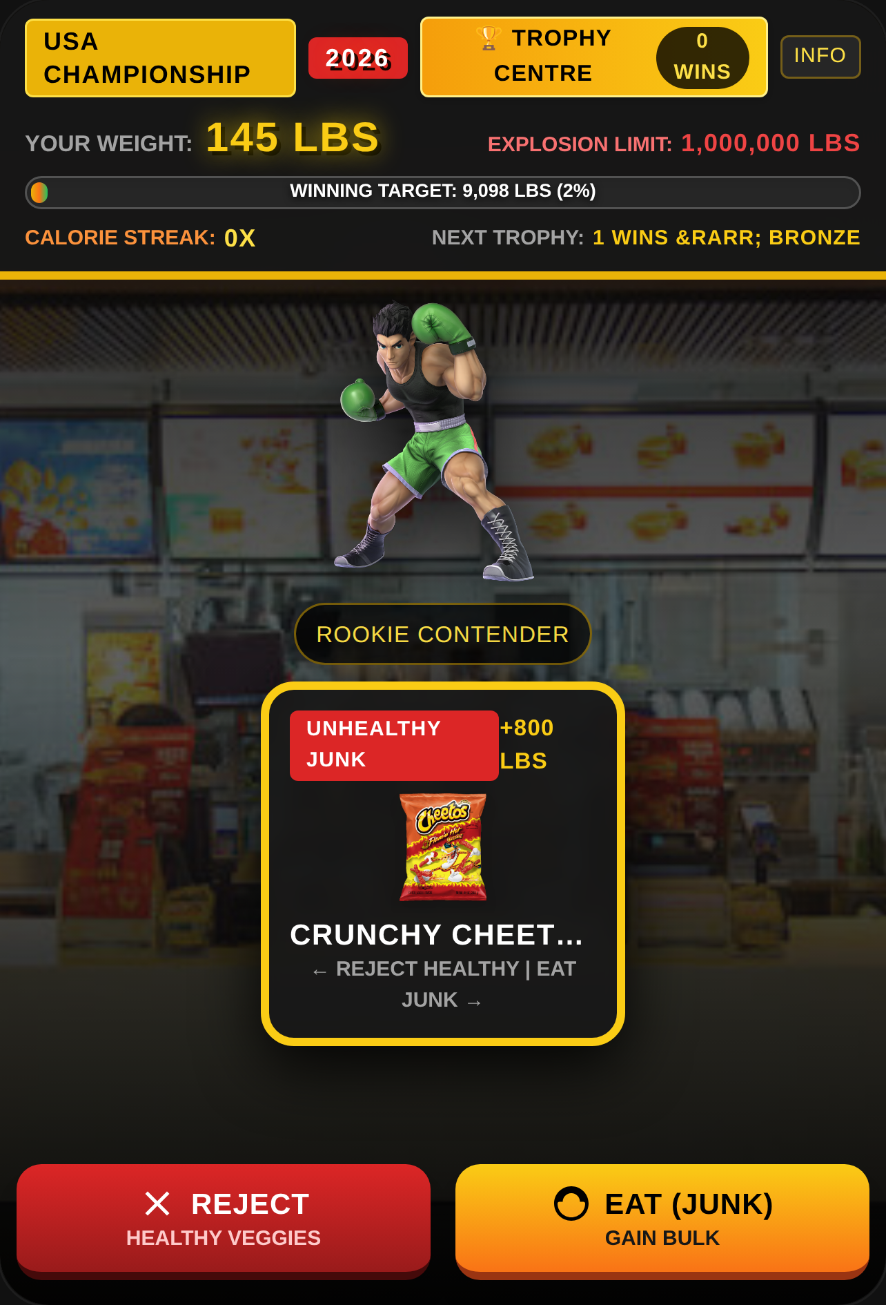 Get Fat In 12 Days - America Championship & Trophy Centre cover