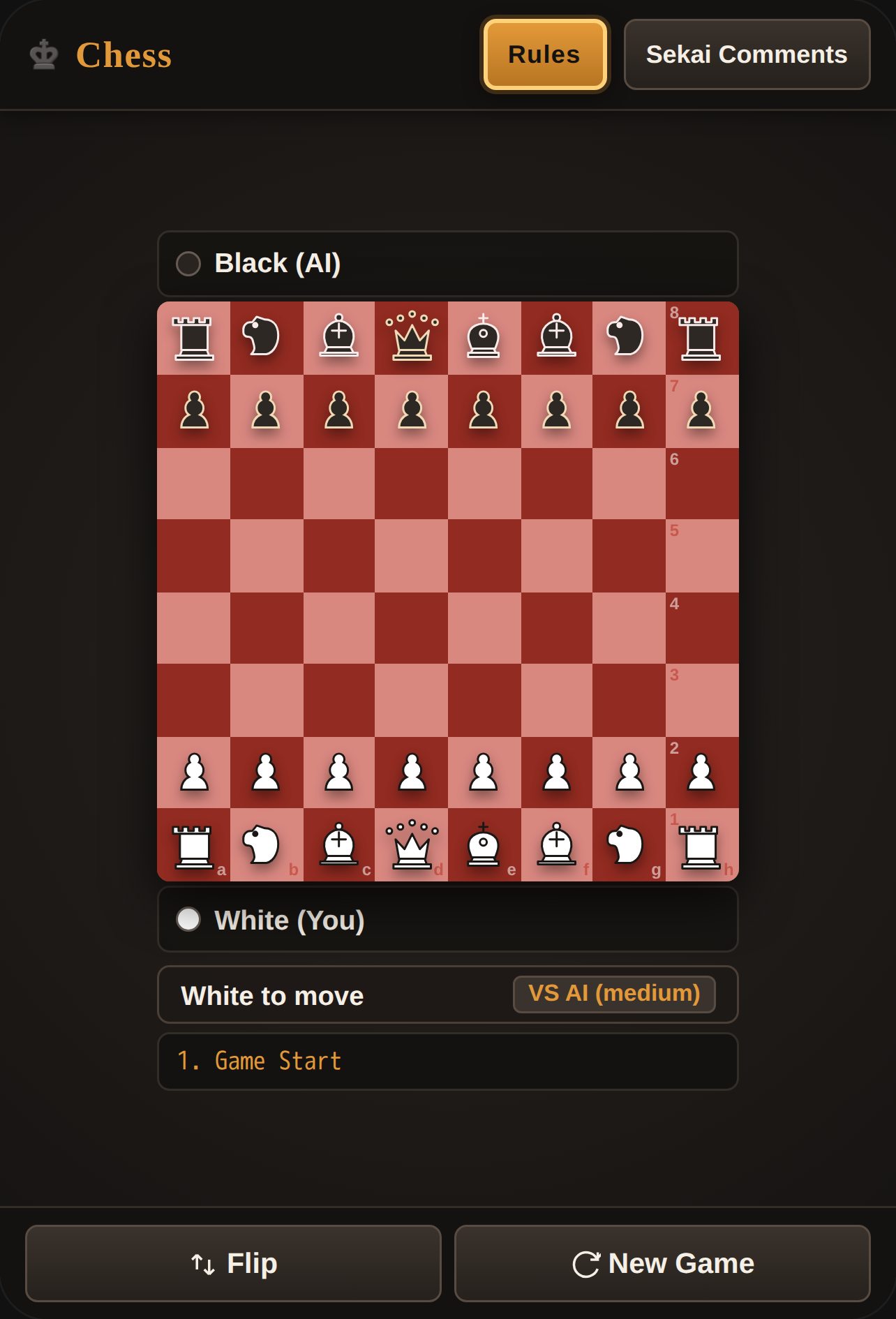 Insanity Chess Red Board Update cover