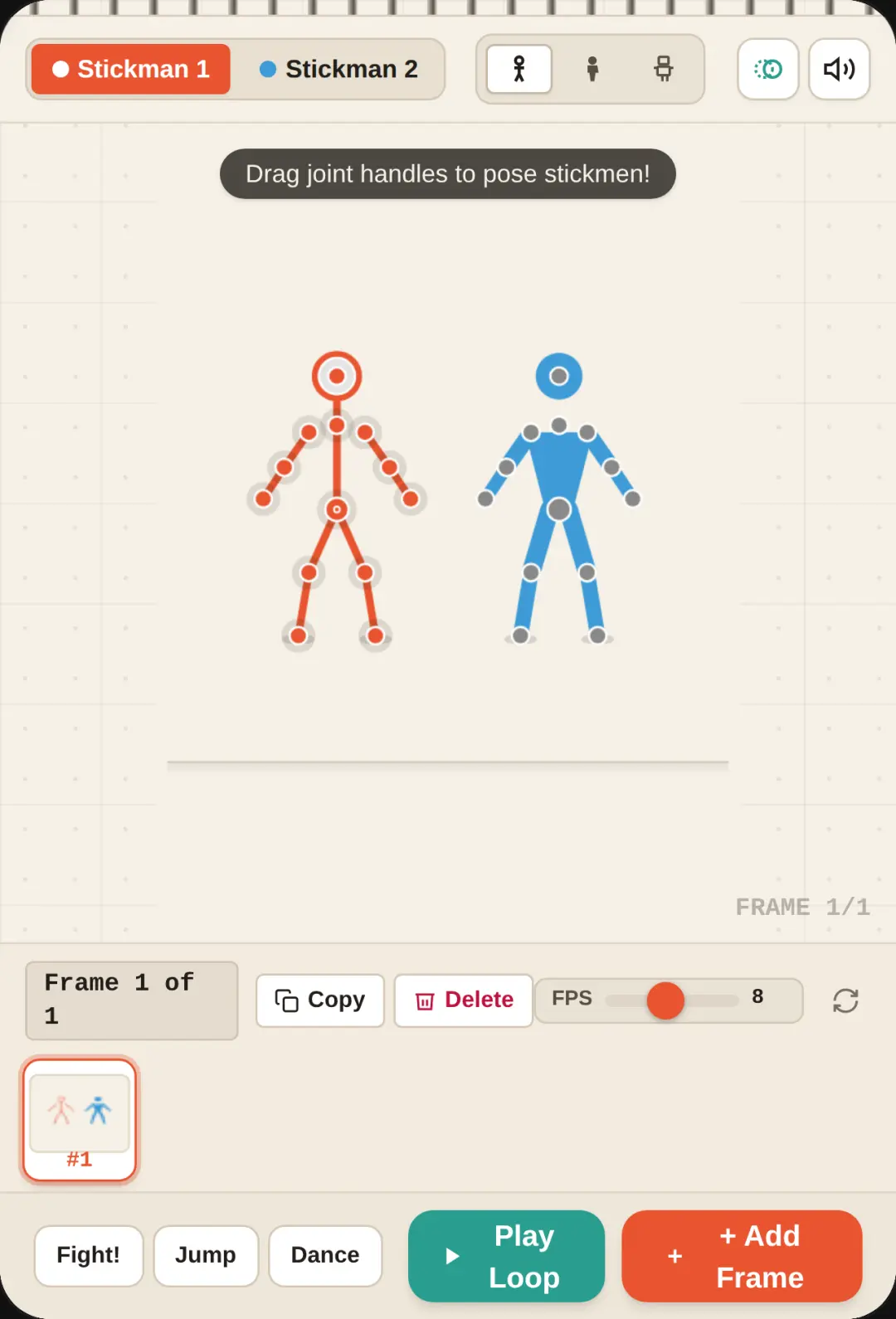 Stickman Studio: 2-Player Animator cover