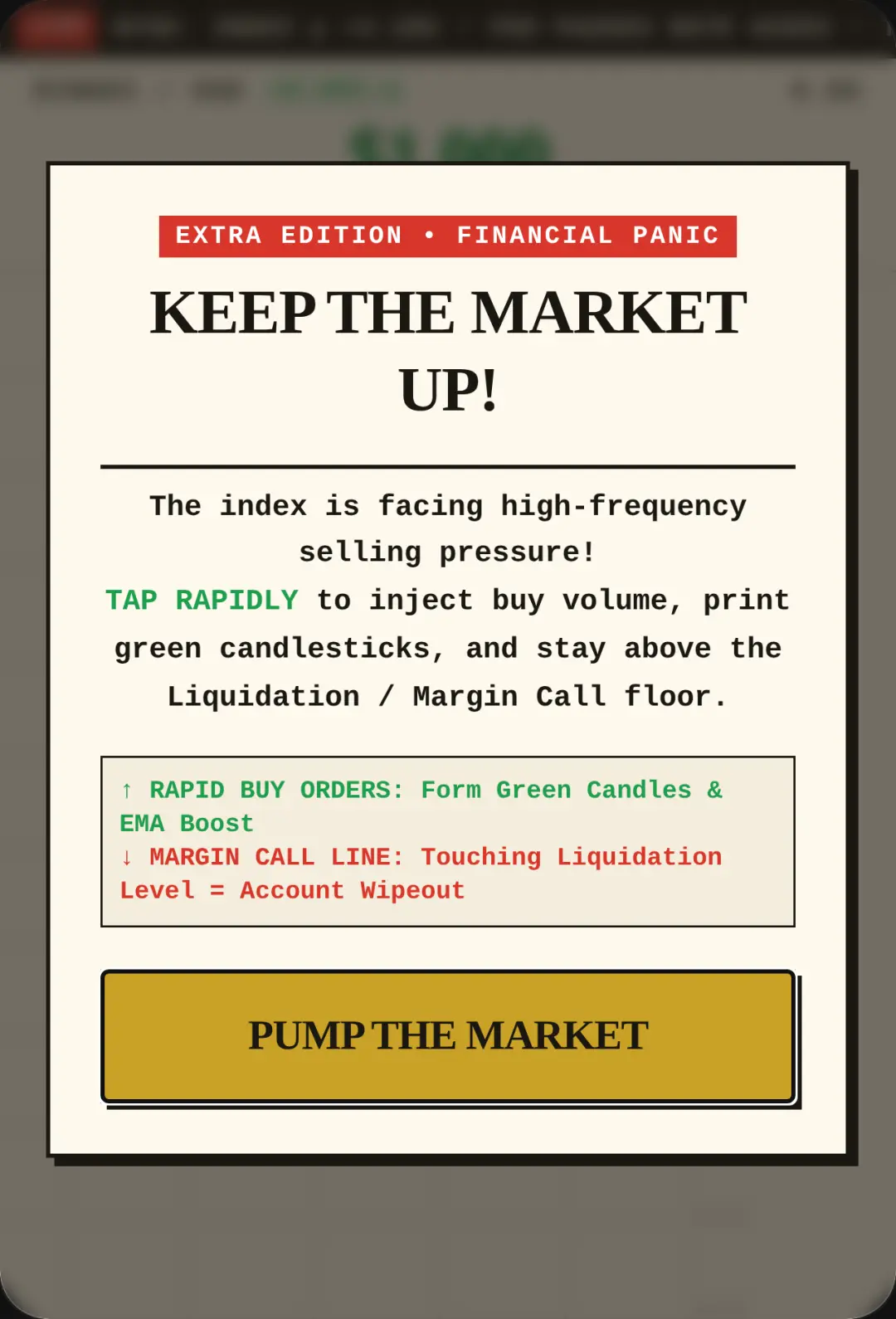 Keep The Market Up cover
