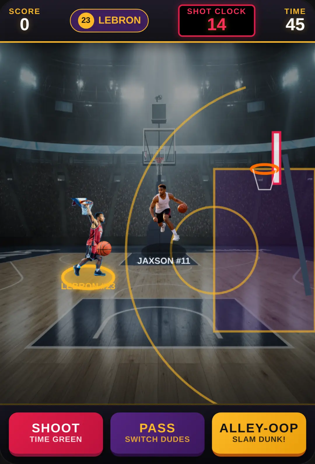 NBA Clash: LeBron & Jaxson cover