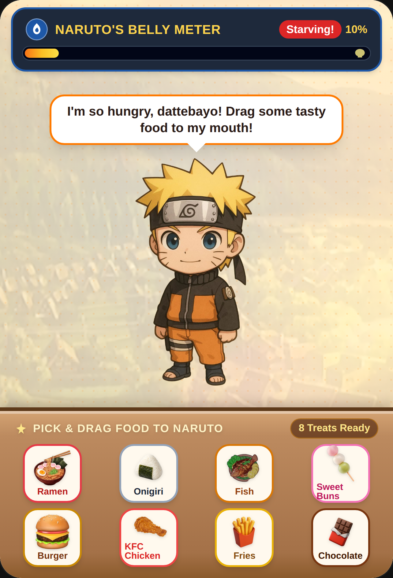 Feed Hungry Naruto! cover